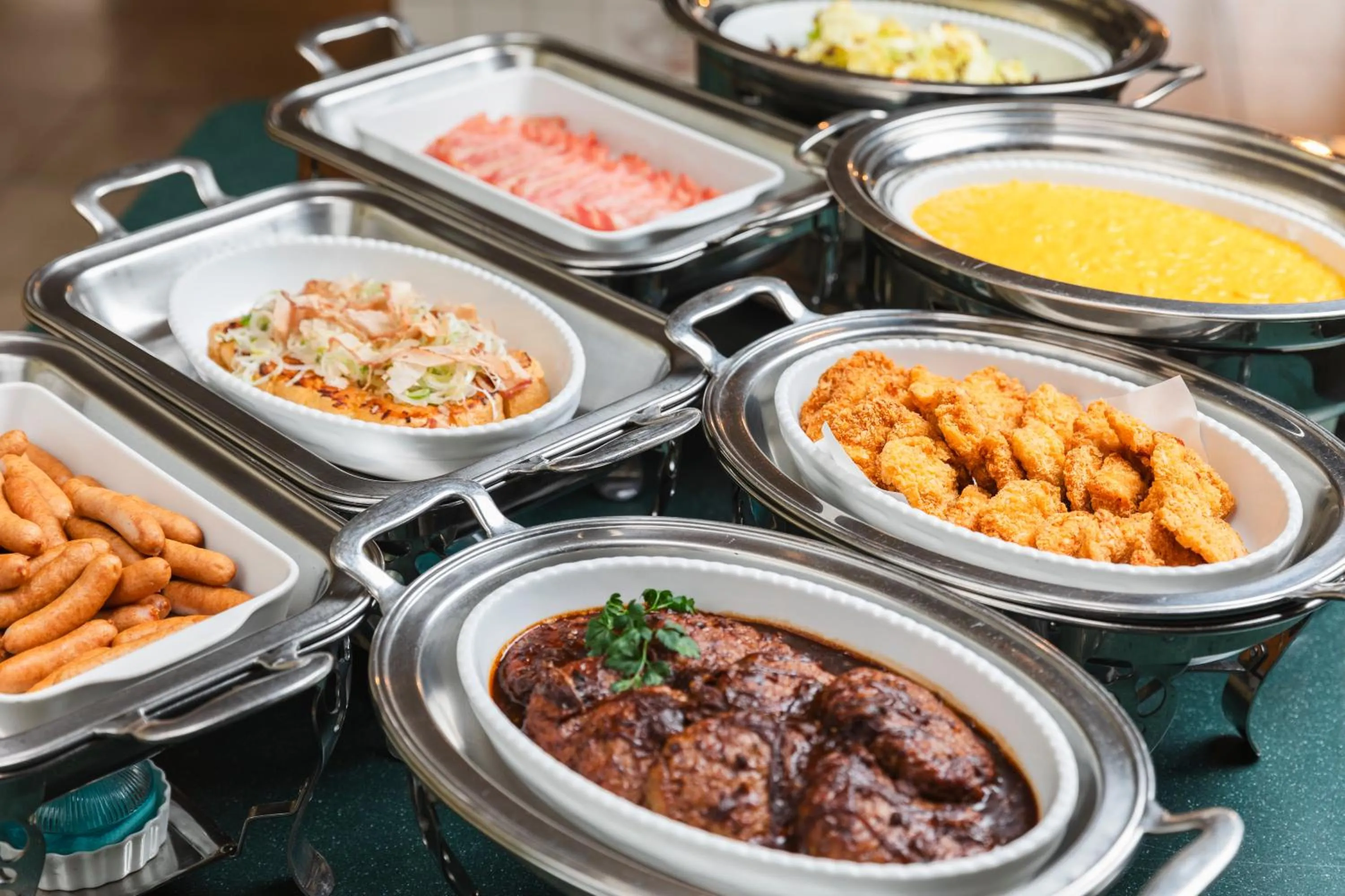 Breakfast in Hotel Sunroute Niigata