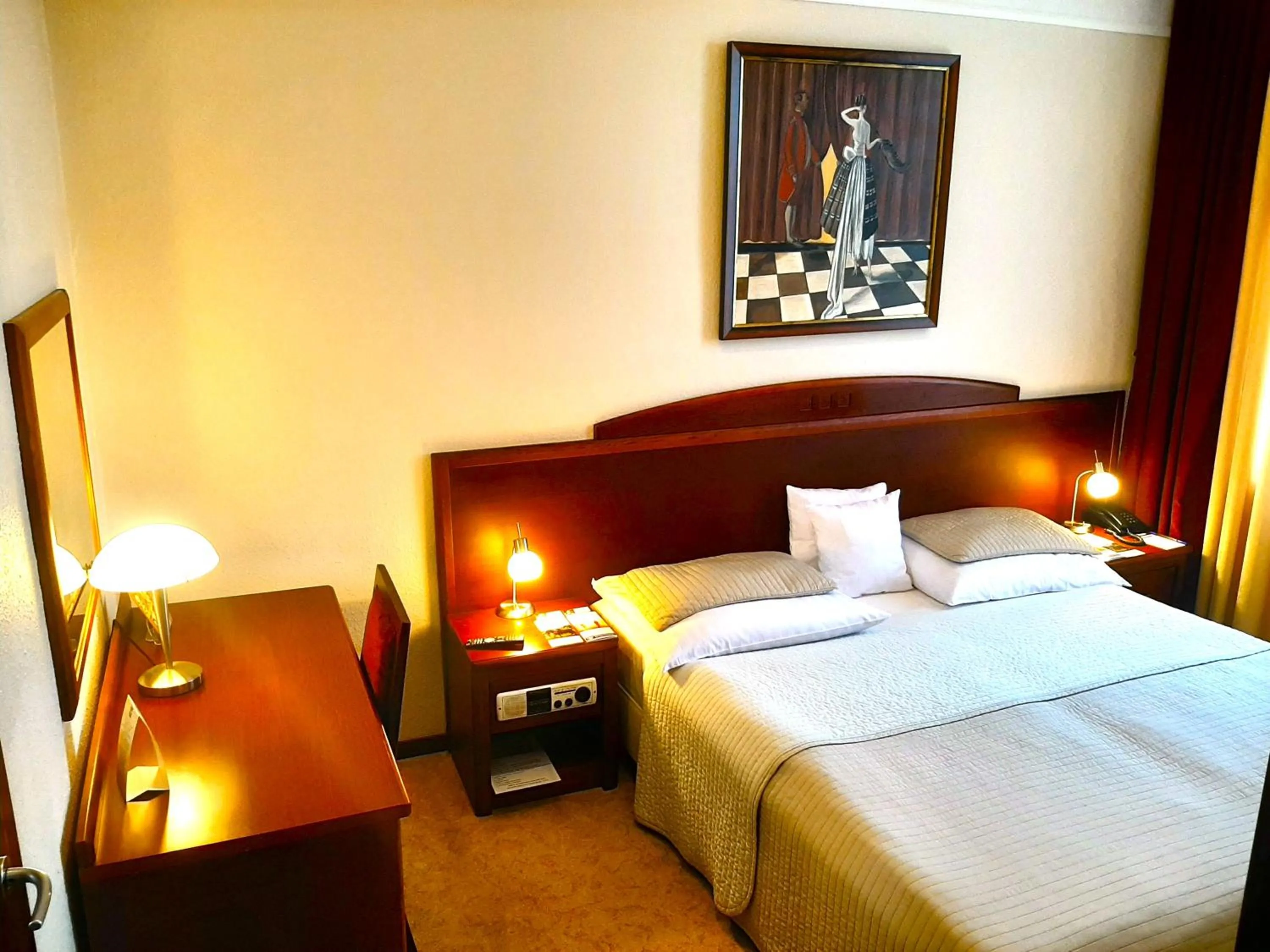 Bed in Hotel BAST Wellness & SPA