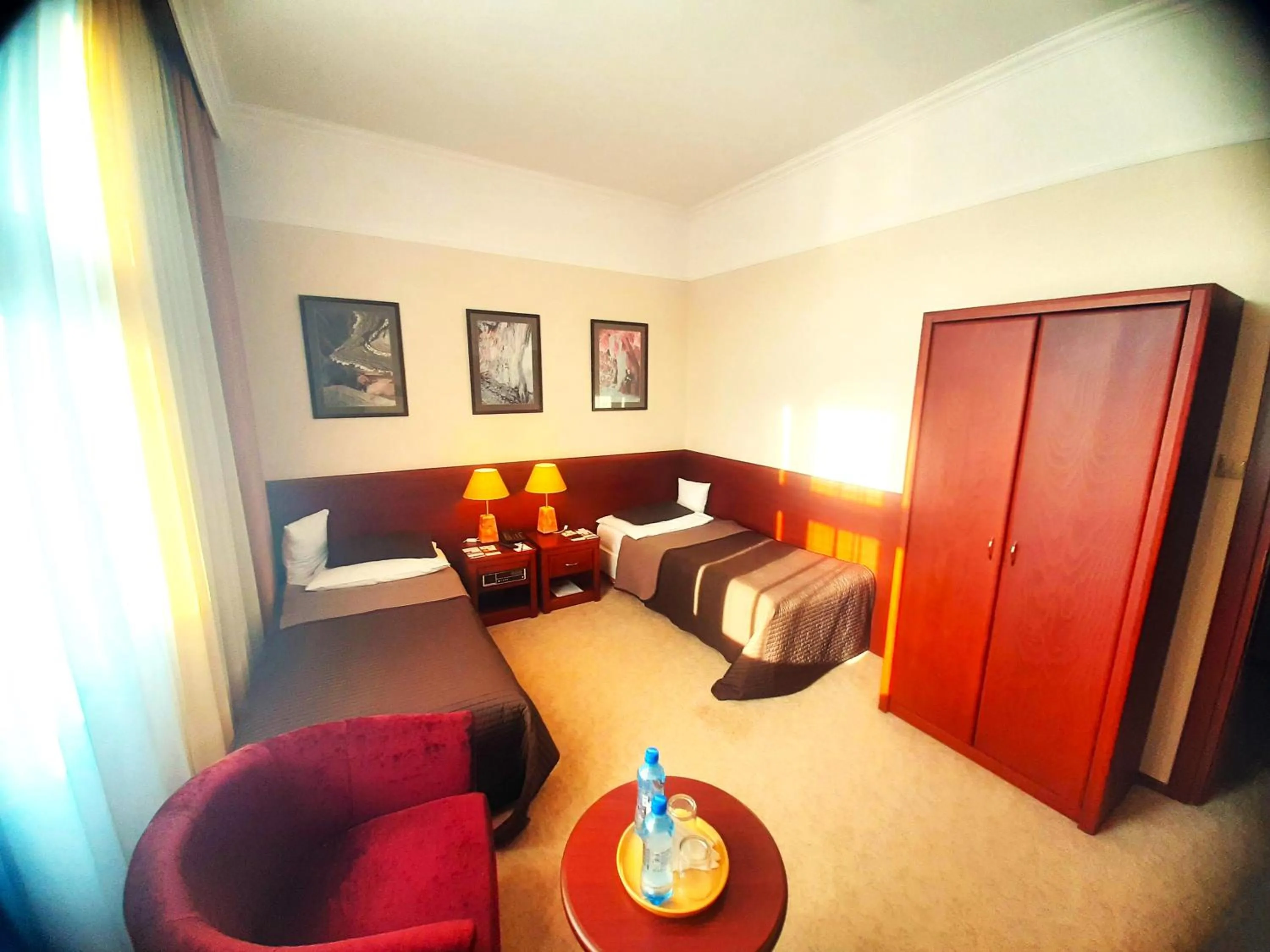 Bed in Hotel BAST Wellness & SPA