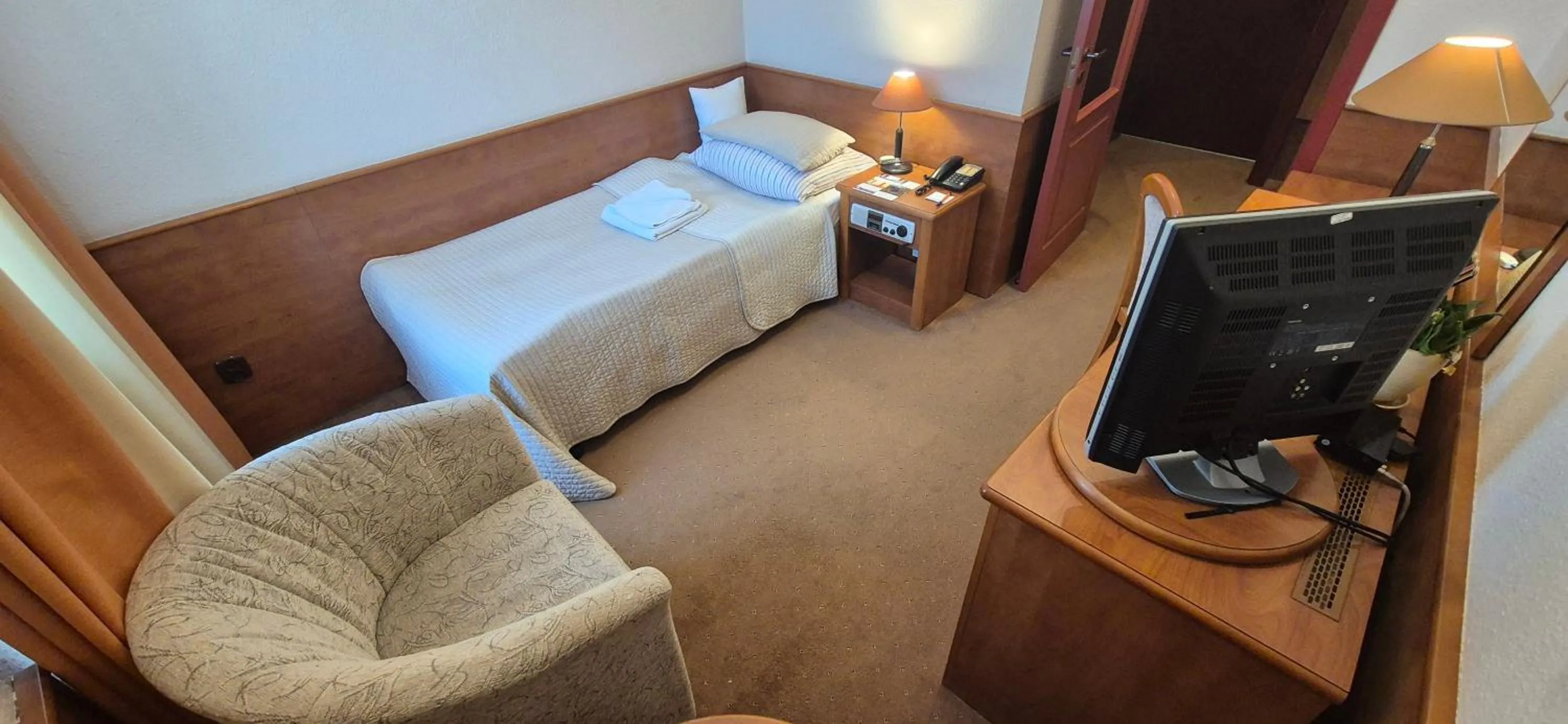 Bed in Hotel BAST Wellness & SPA