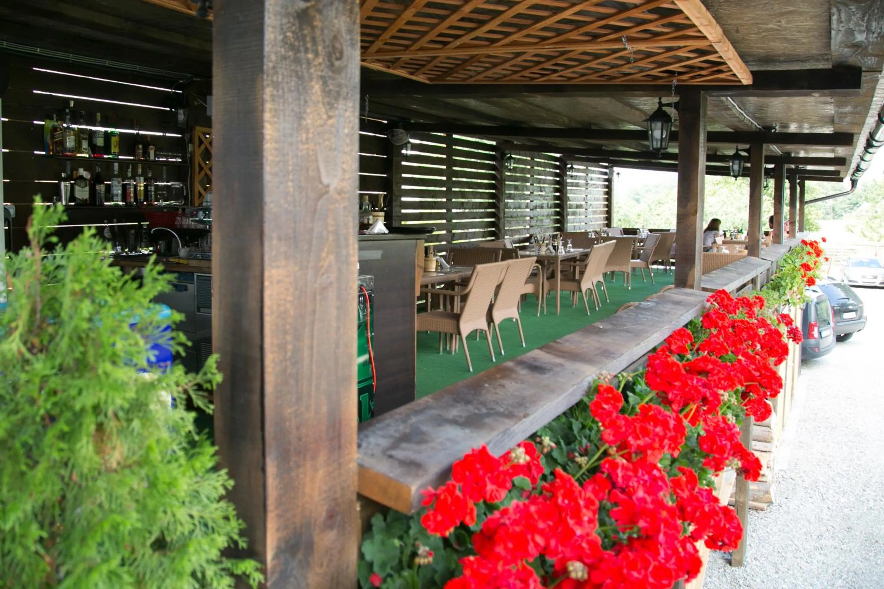 Balcony/Terrace in Trattoria Al Gallo