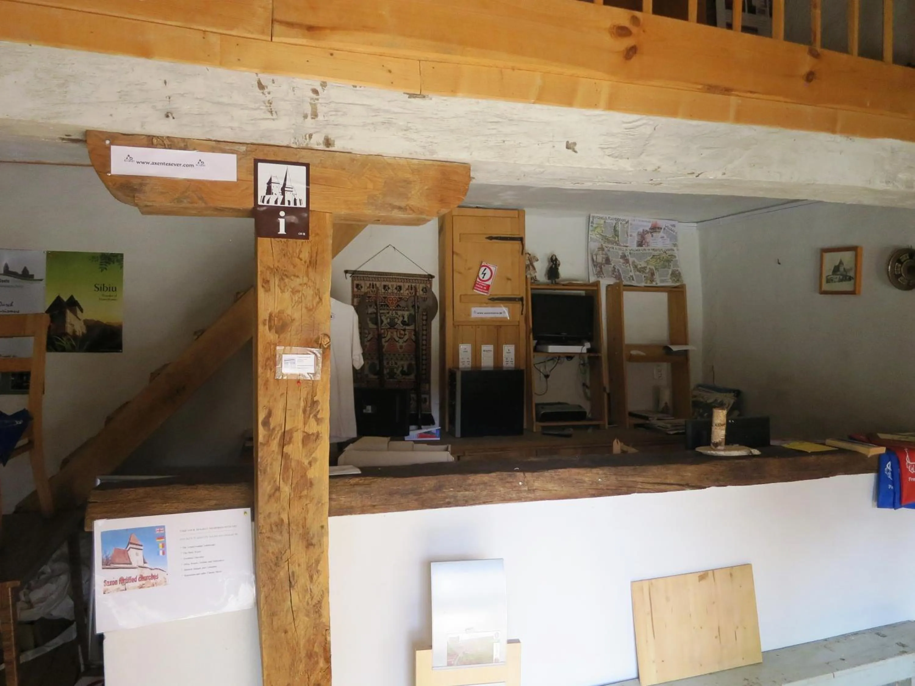 Lobby or reception in Medieval Apartments Frauendorf