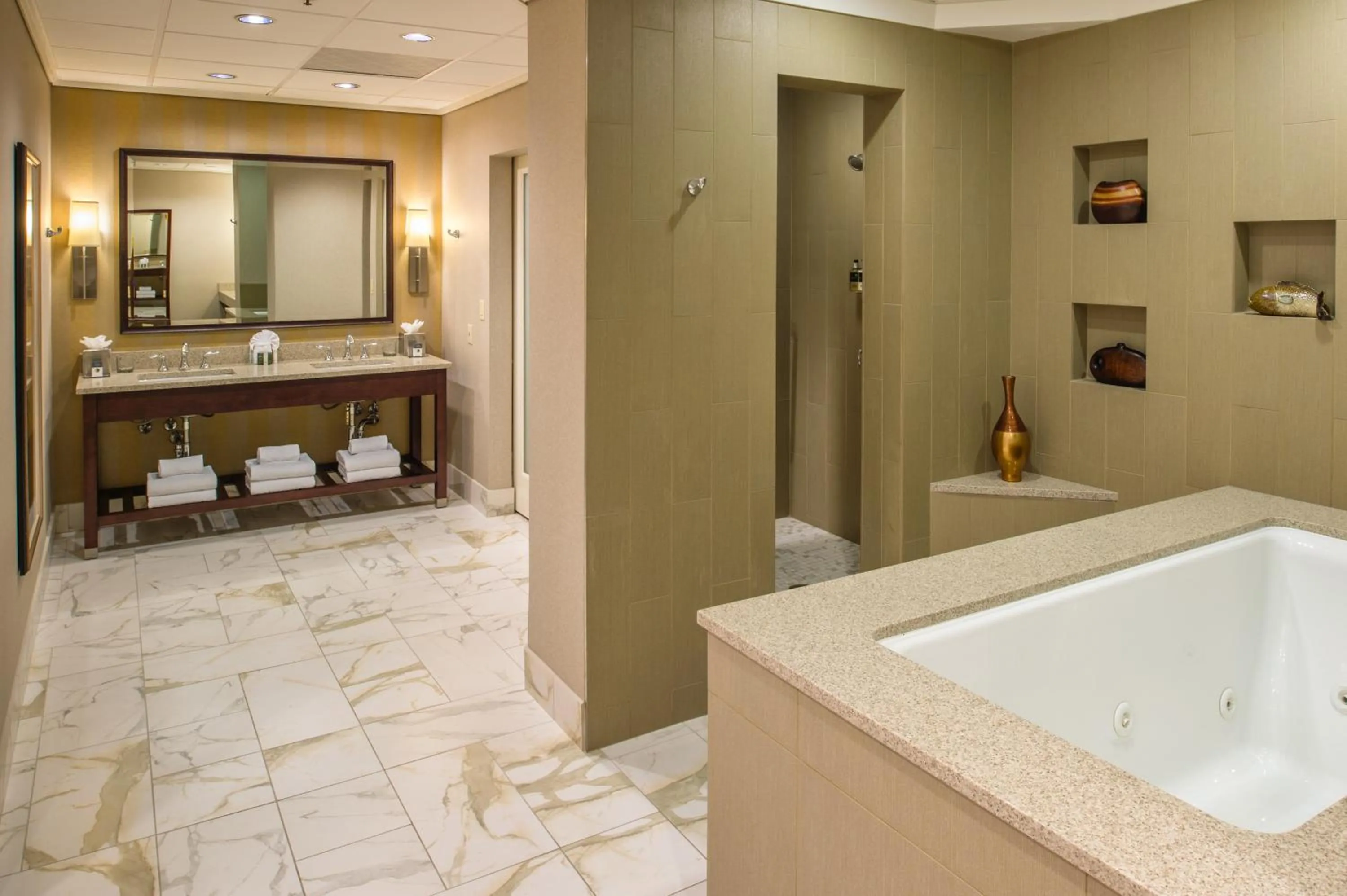 Bathroom in DoubleTree by Hilton Portland
