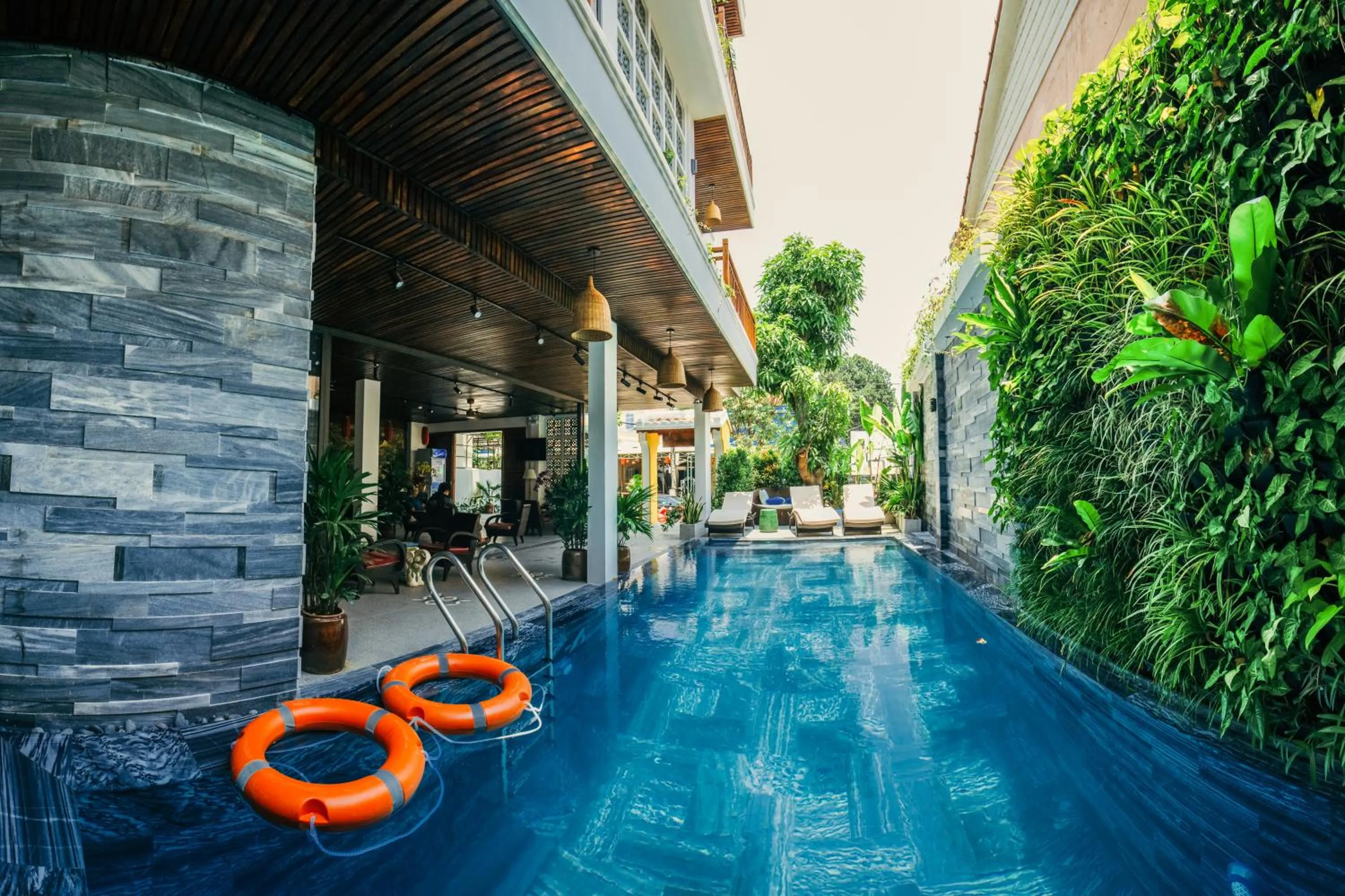 Swimming pool in La An Central Boutique Villa