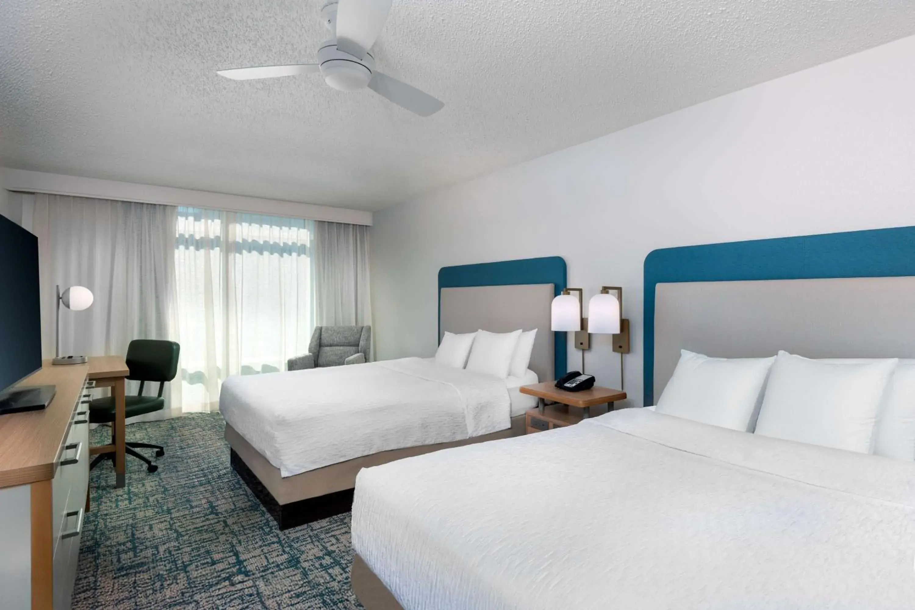 One-Bedroom Queen Suite with Two Queen Beds - Non-Smoking in Homewood Suites by Hilton Tampa Airport - Westshore One-Bedroom Queen Suite with Two Queen Beds - Non-Smoking in Homewood Suites by Hilton Tampa Airport - Westshore