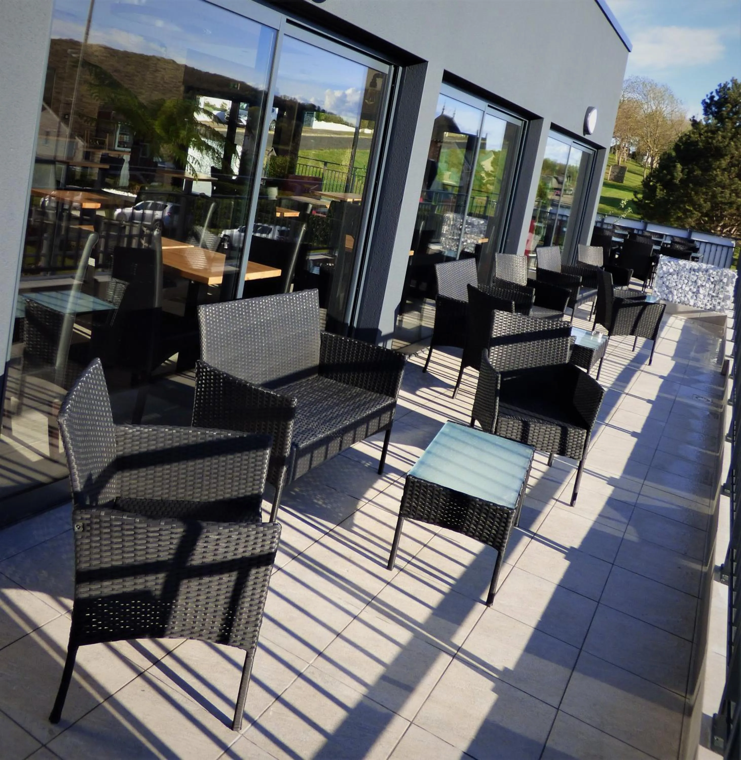 Balcony/Terrace in Hotel Les Galets