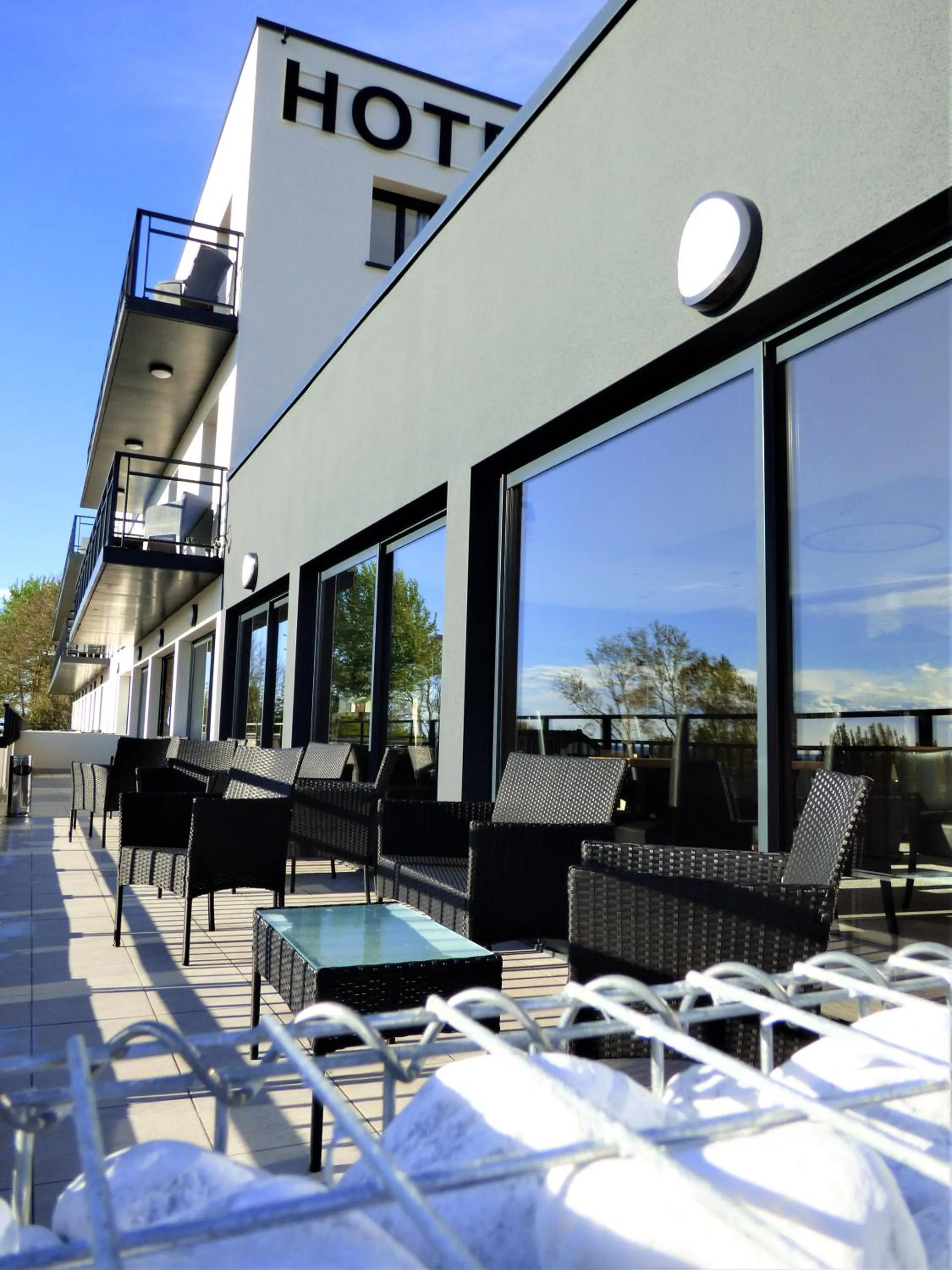 Balcony/Terrace in Hotel Les Galets