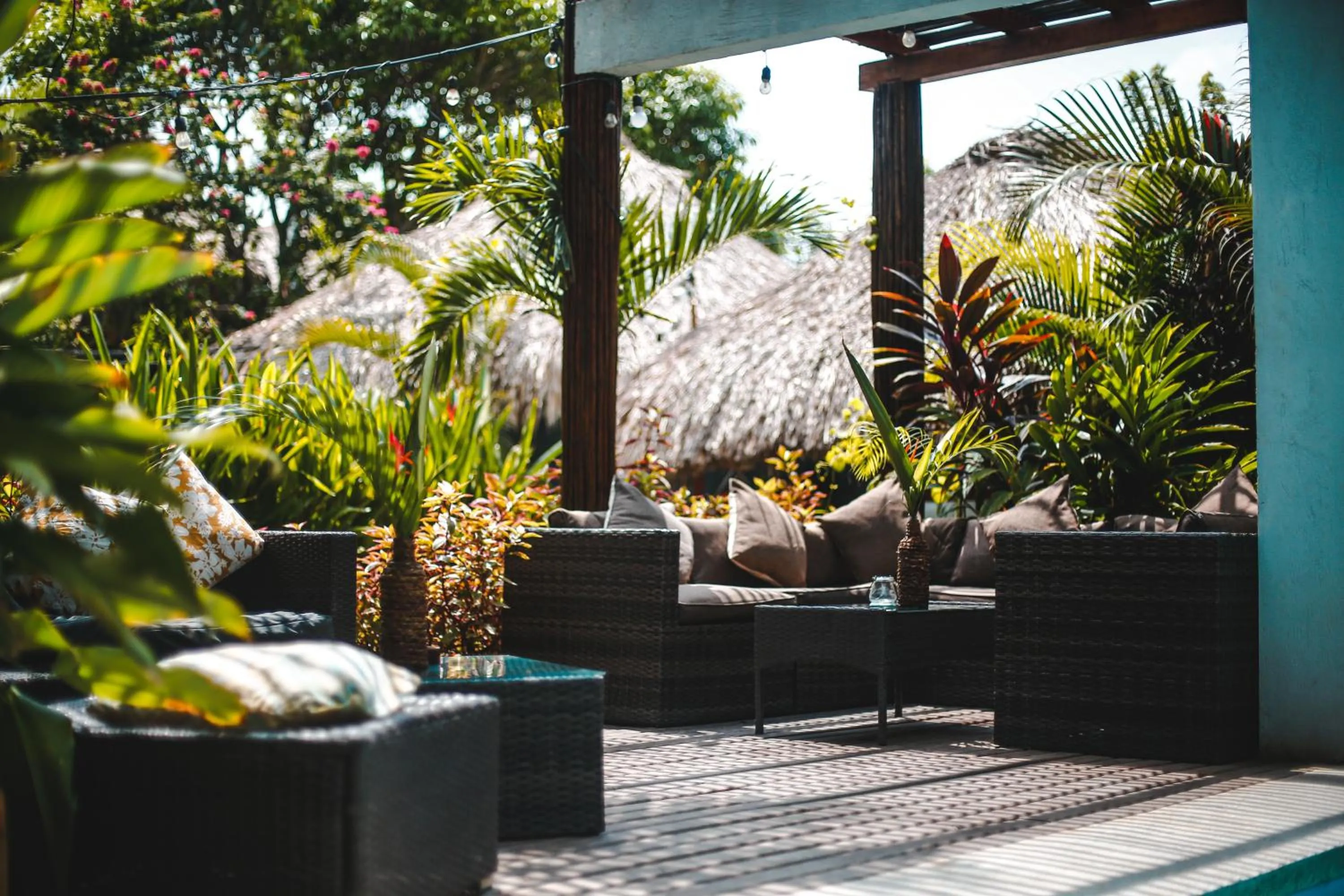 Patio in Villa Eden Palomino