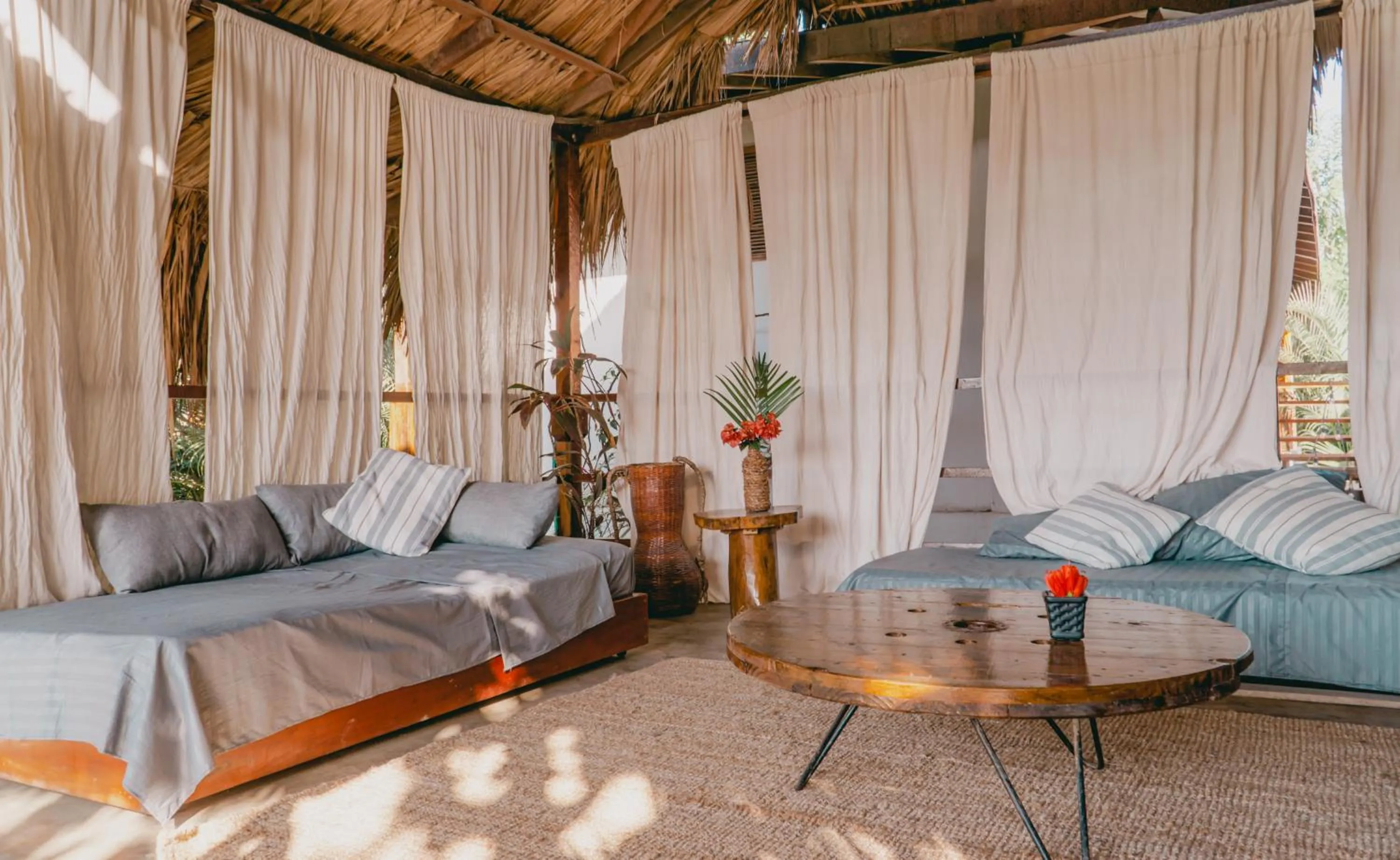 Seating area in Villa Eden Palomino