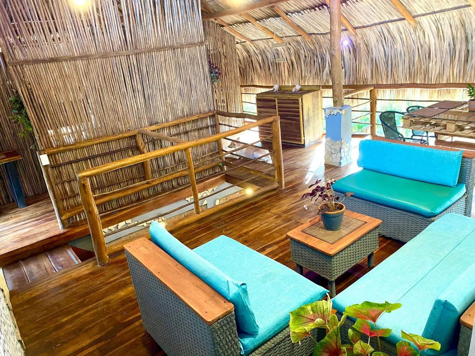 Living room in Villa Eden Palomino