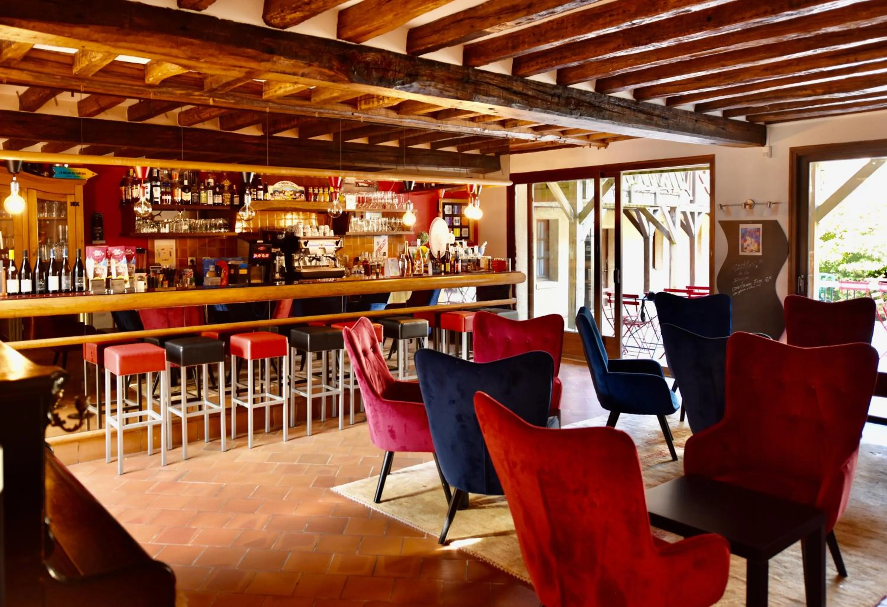 Living room in Le Relais du Château
