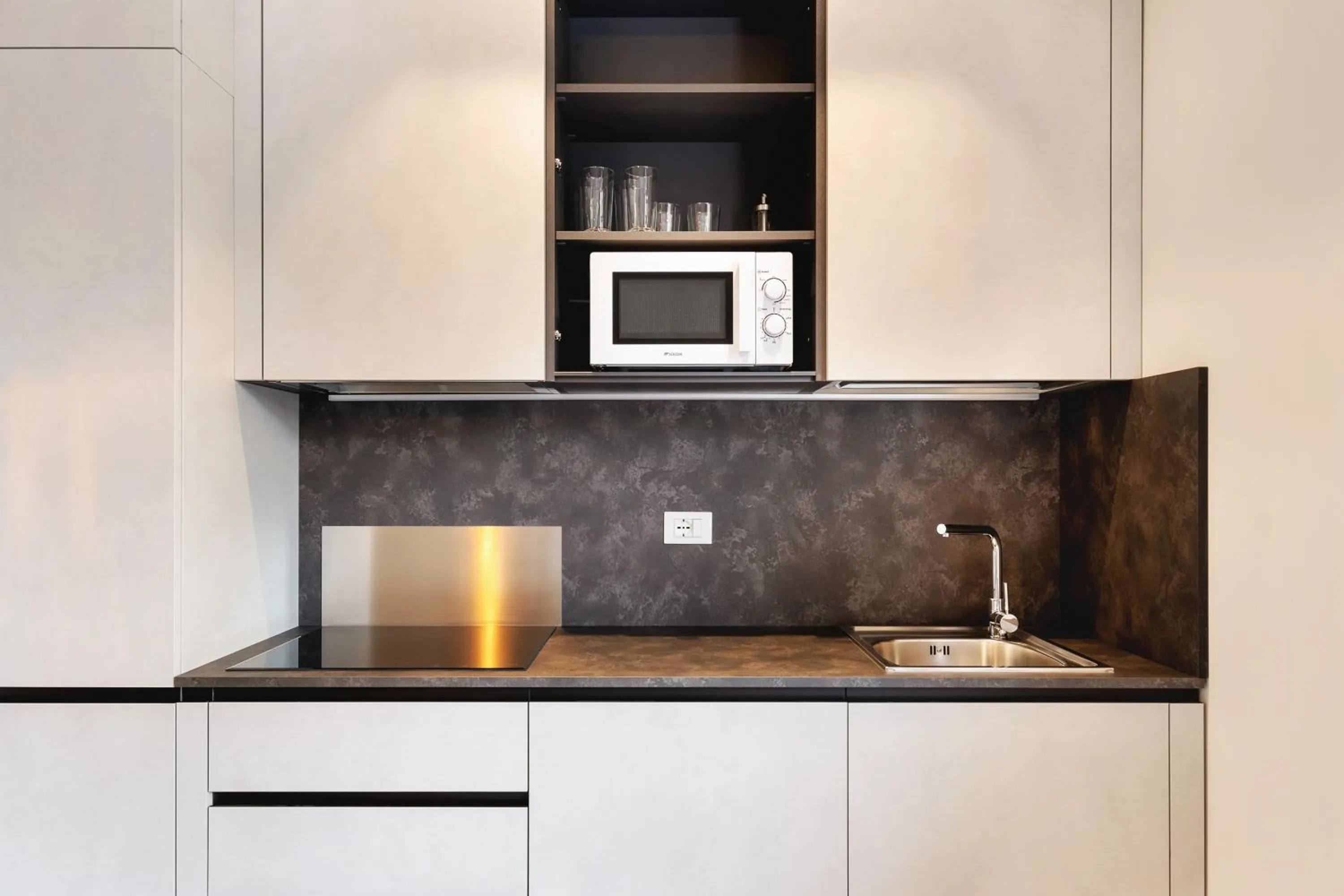 Kitchen or kitchenette in Maggiore Residence Flats