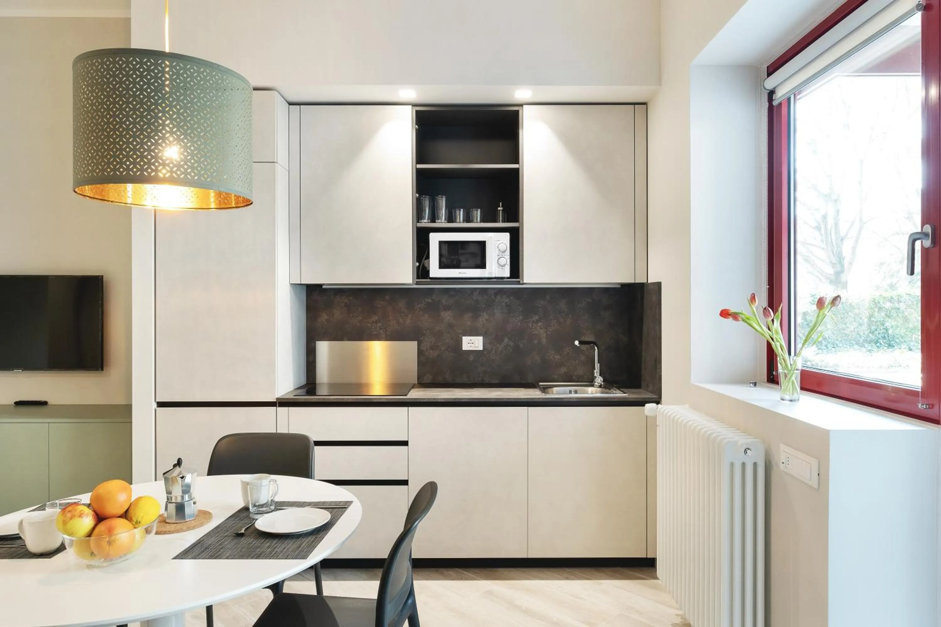 Kitchen or kitchenette in Maggiore Residence Flats