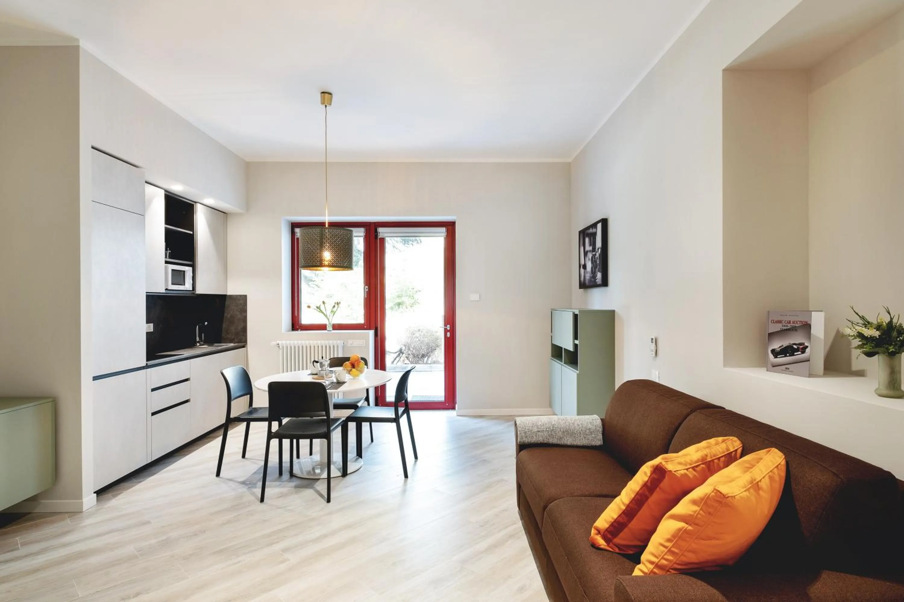 Living room in Maggiore Residence Flats