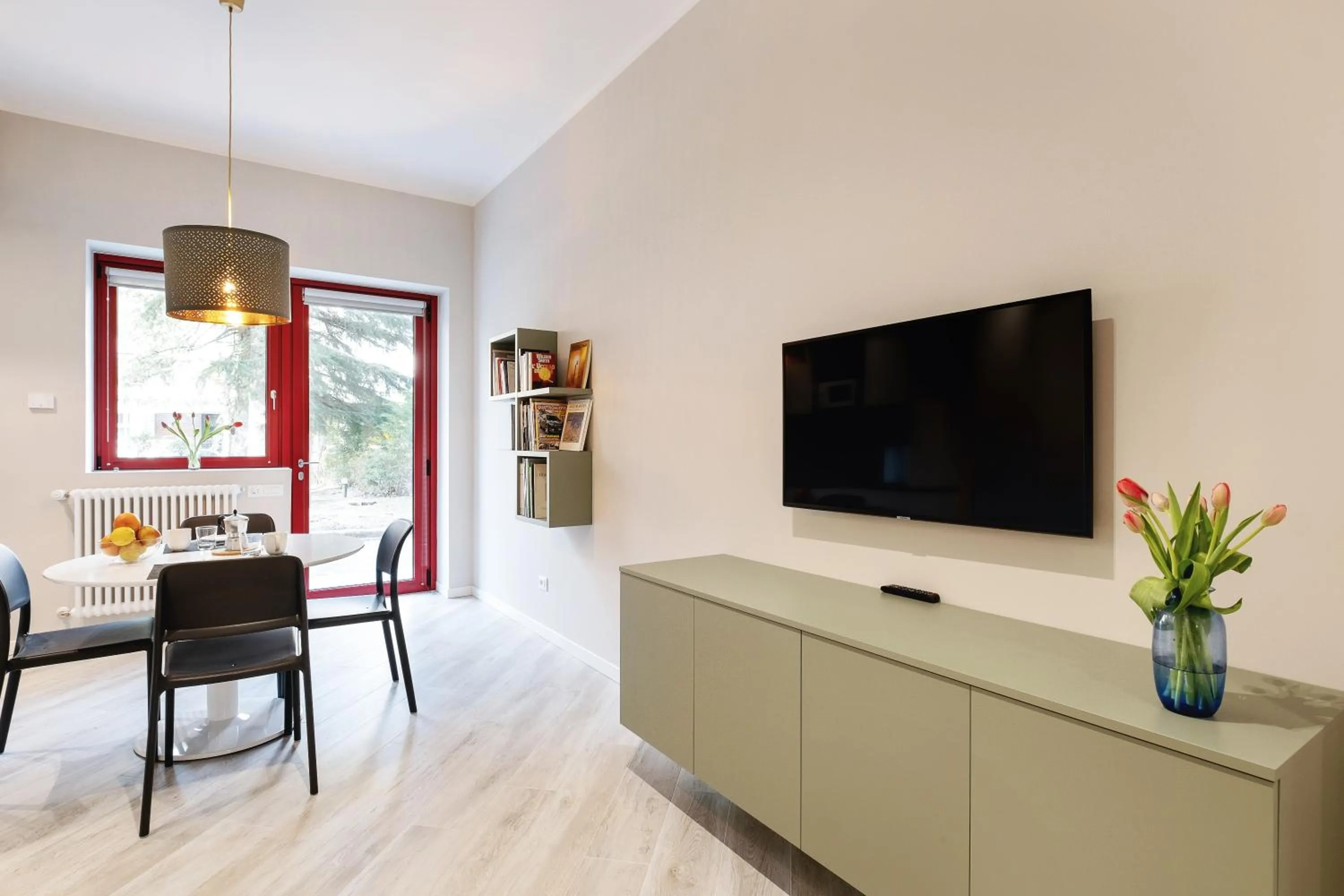 Dining area in Maggiore Residence Flats