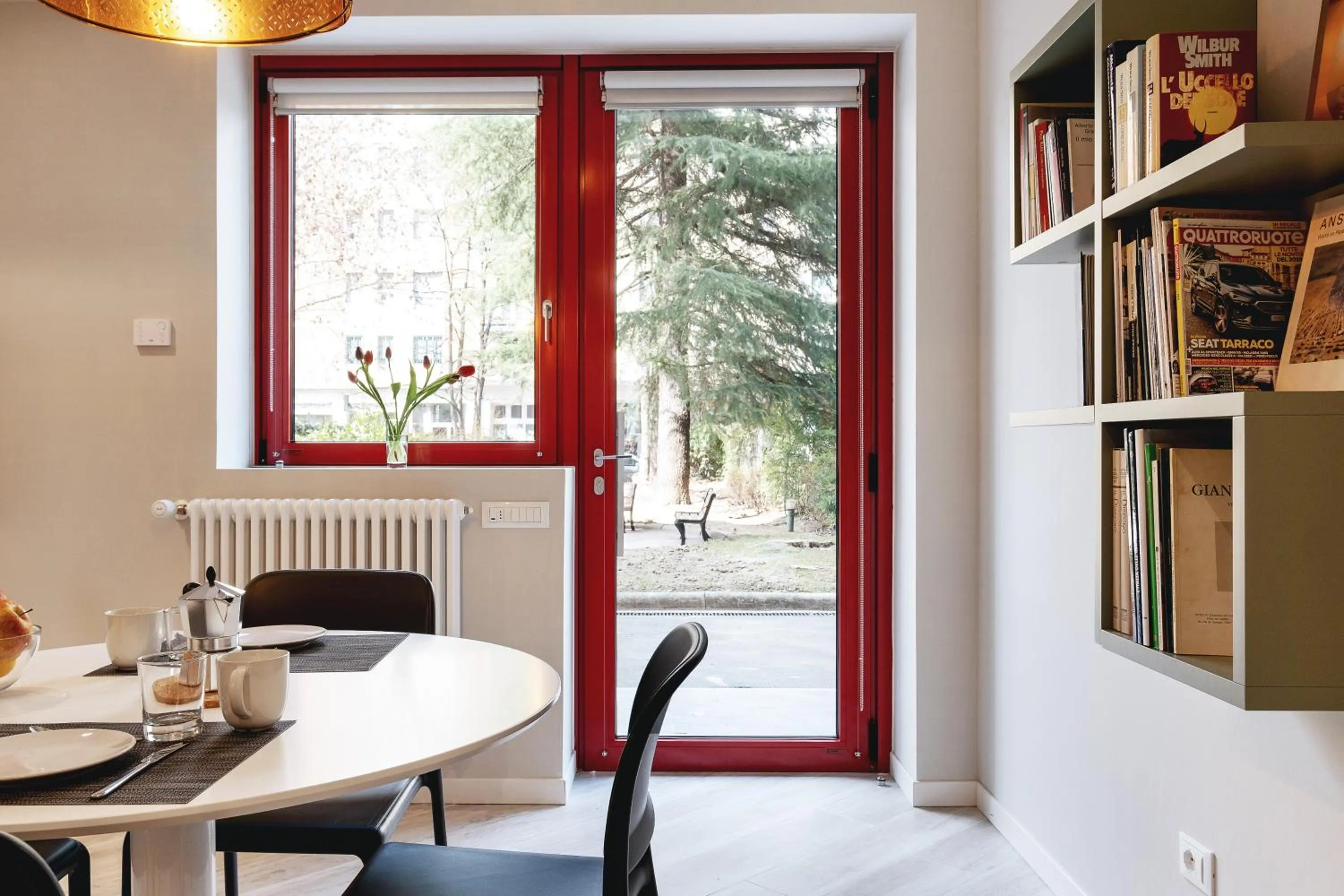 Dining area in Maggiore Residence Flats