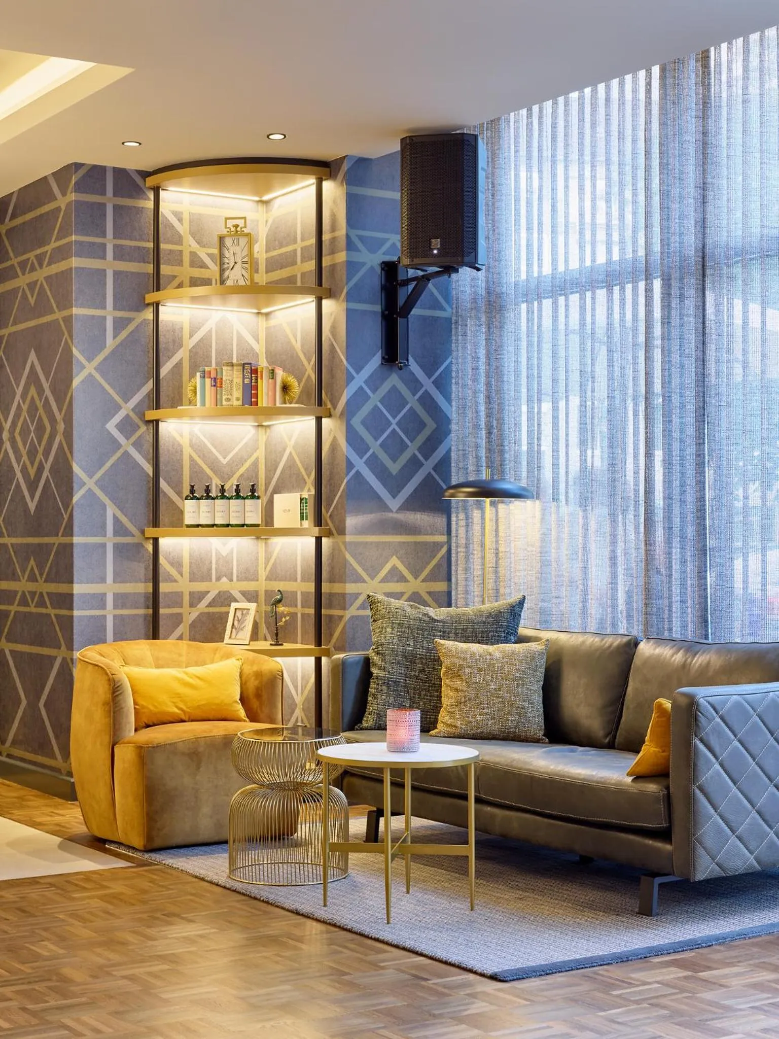 Lobby or reception in Postboutique Hotel Wuppertal