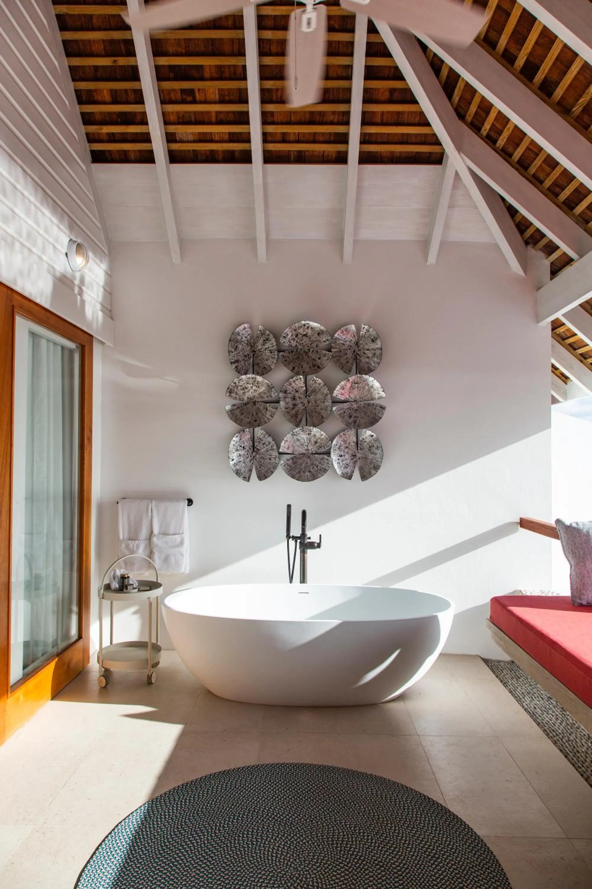 Open Air Bath in Escape at Nonsuch Bay Antigua - All Inclusive - Adults Only