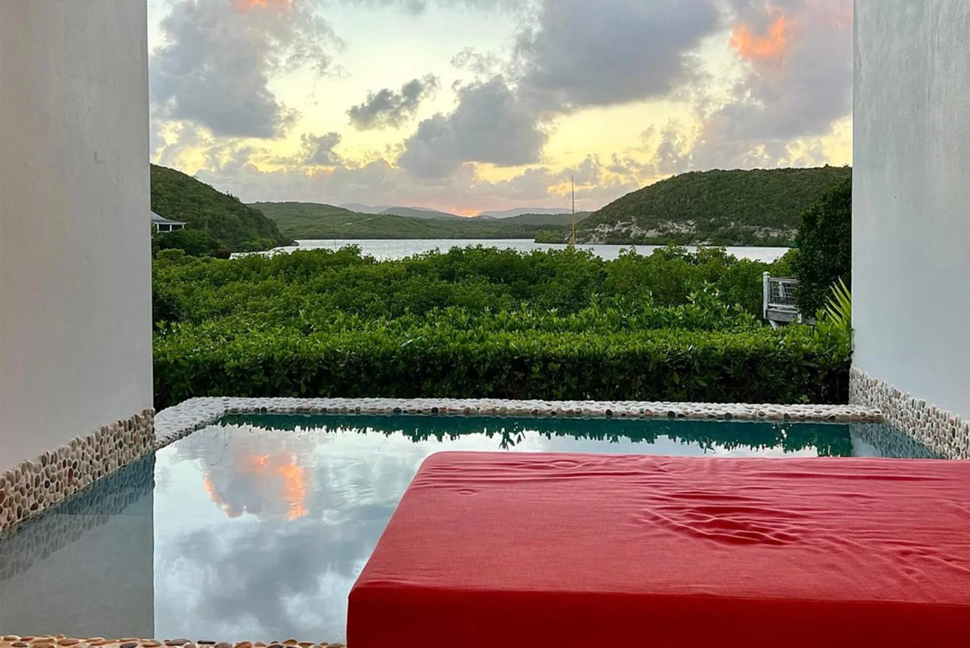 Pool view in Escape at Nonsuch Bay Antigua - All Inclusive - Adults Only