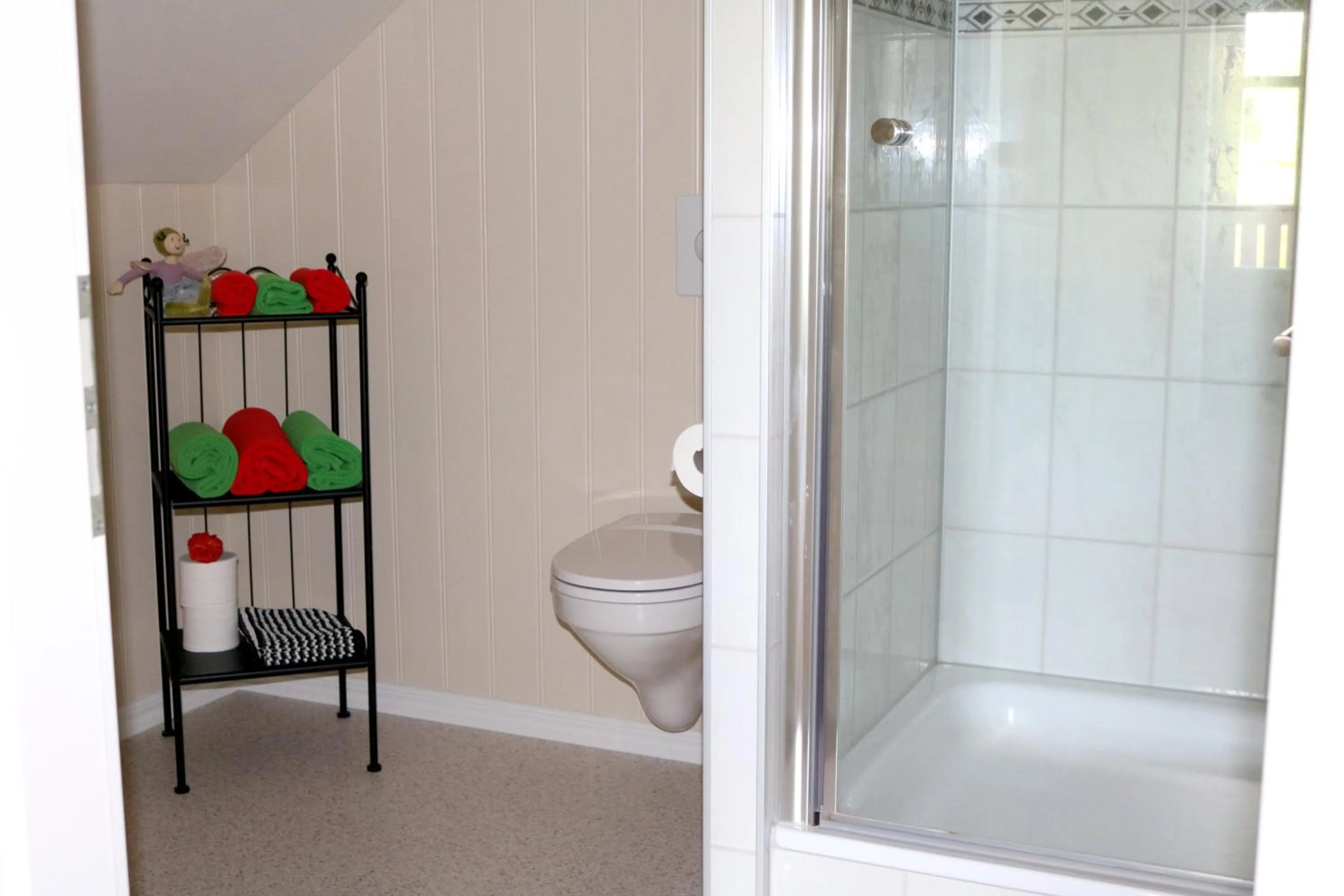 Bathroom in Sólheimahjáleiga Guesthouse