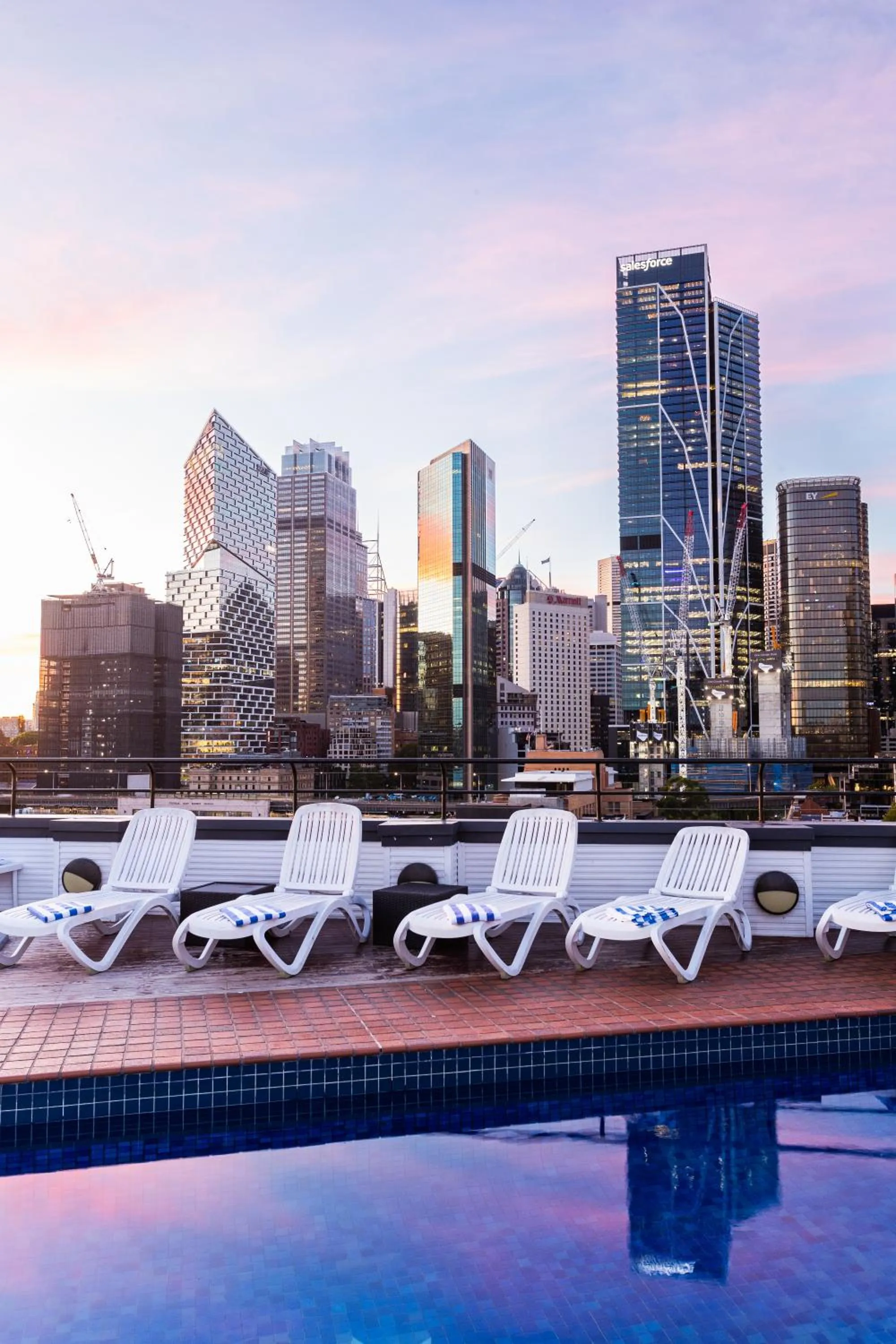 City view in Sydney Harbour Hotel