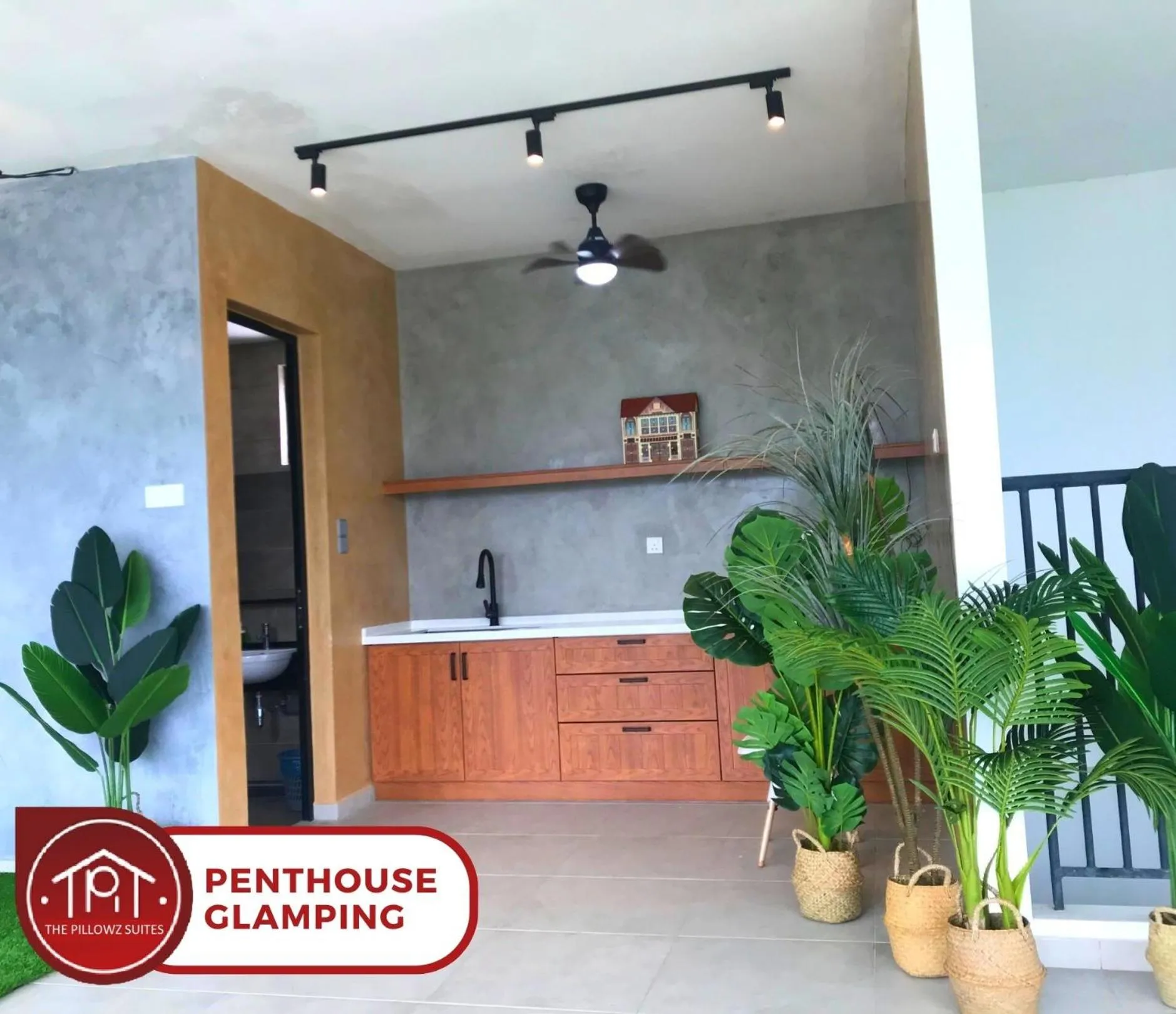 Kitchen or kitchenette in Geo38 Prime Suites Genting Highlands