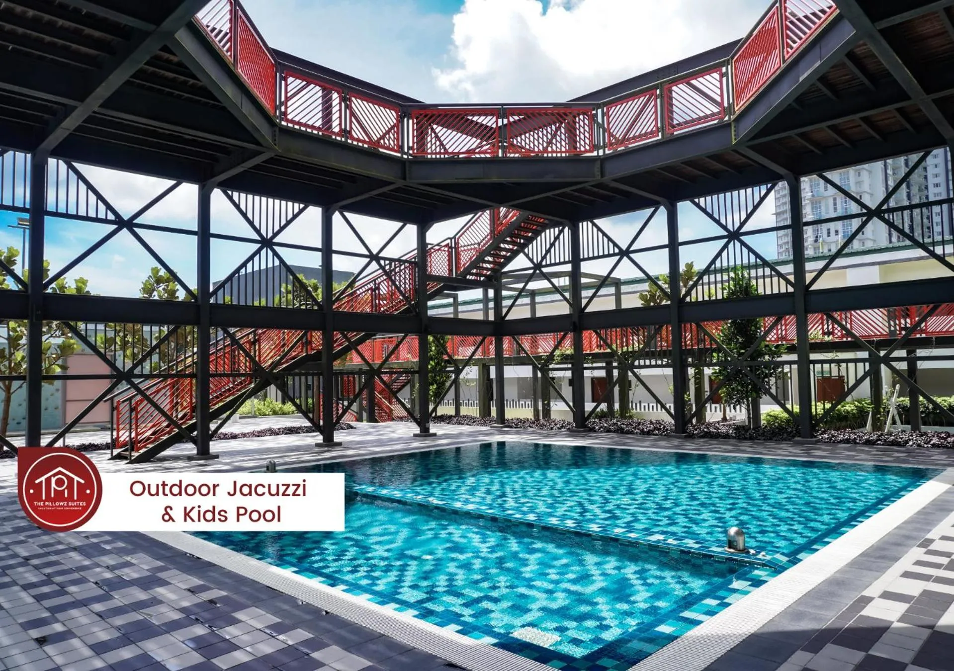 Swimming pool in Geo38 Prime Suites Genting Highlands