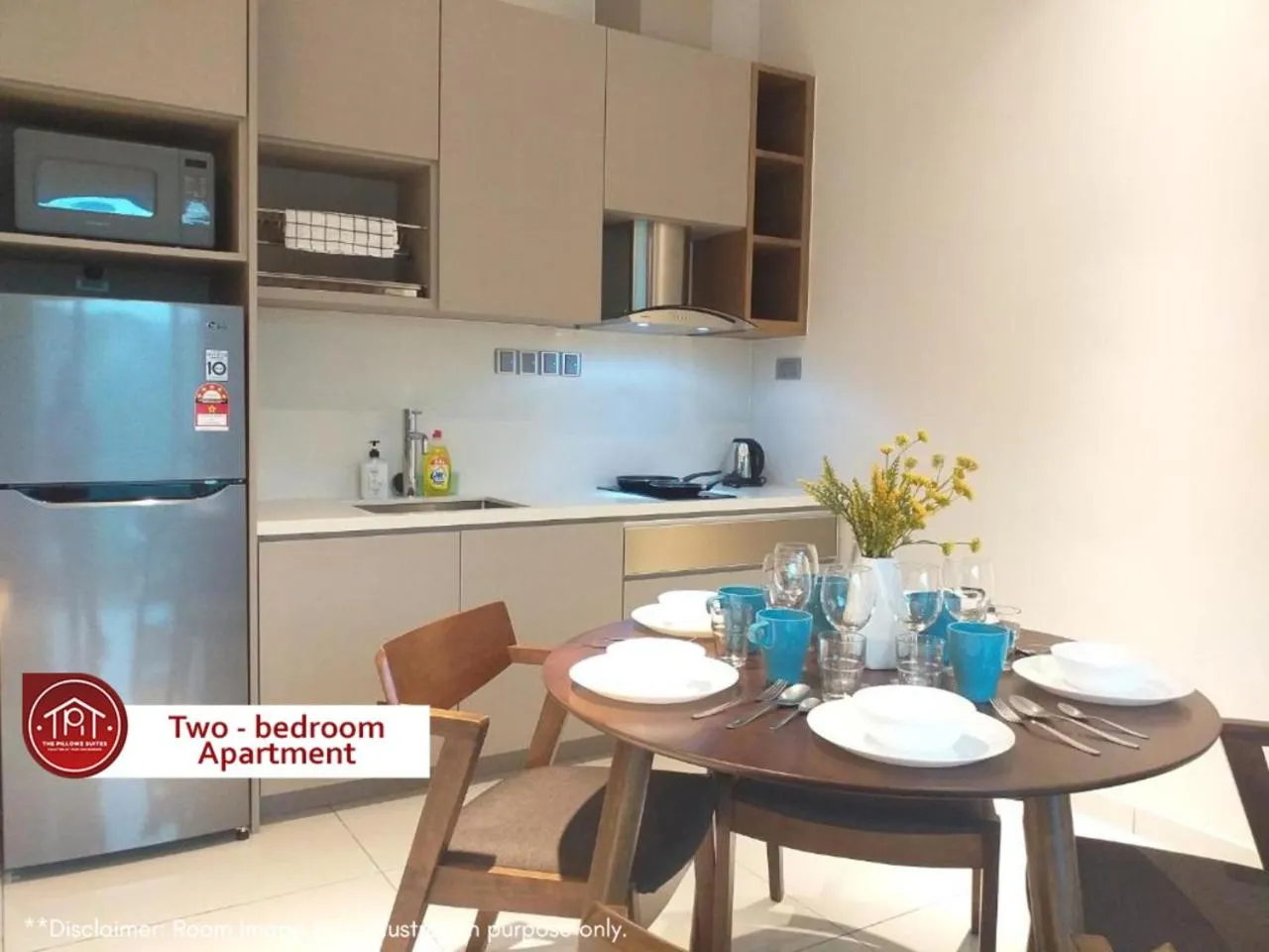 Kitchen or kitchenette in Geo38 Prime Suites Genting Highlands