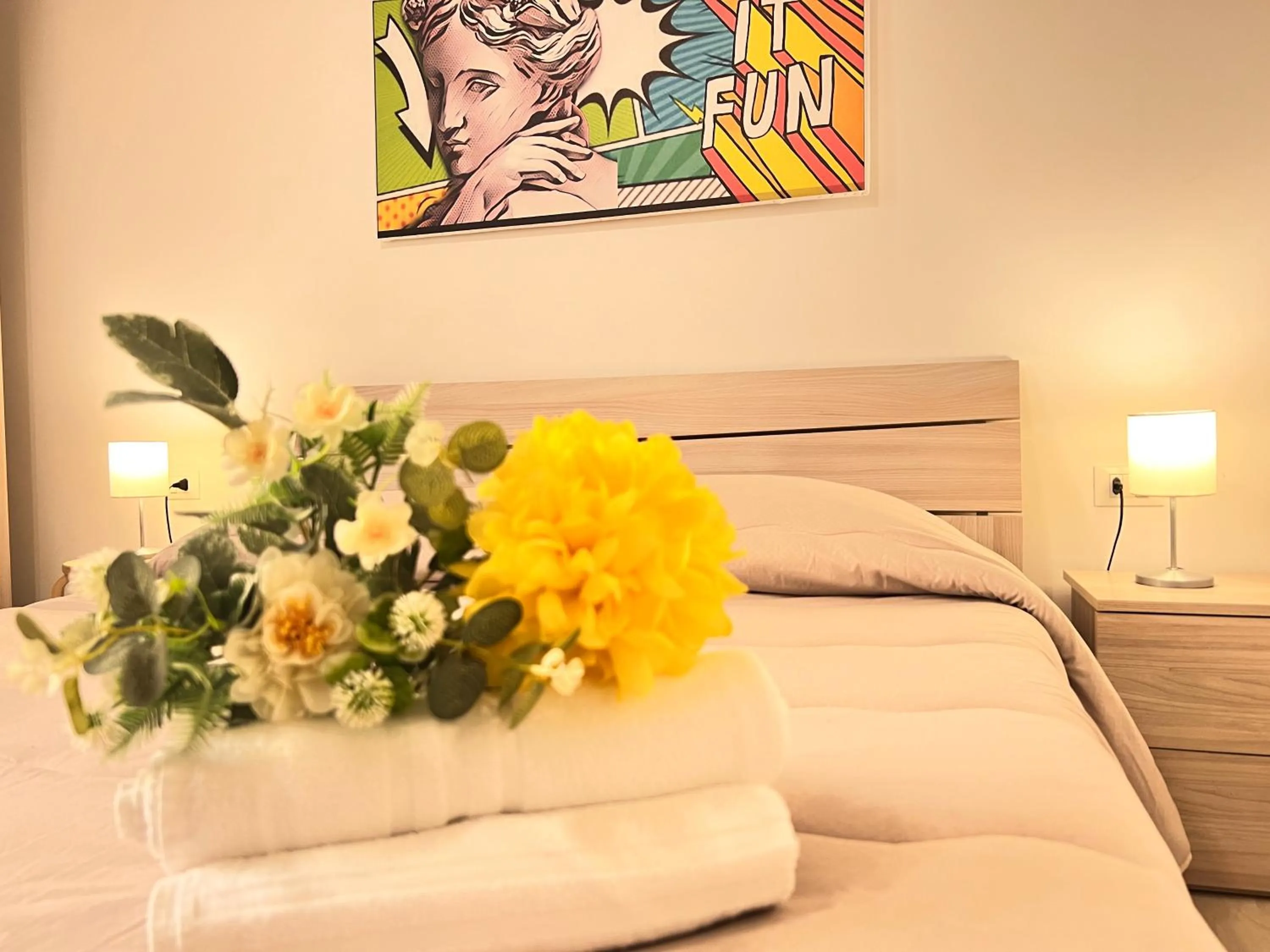 Bedroom, Bed in Colle Greco