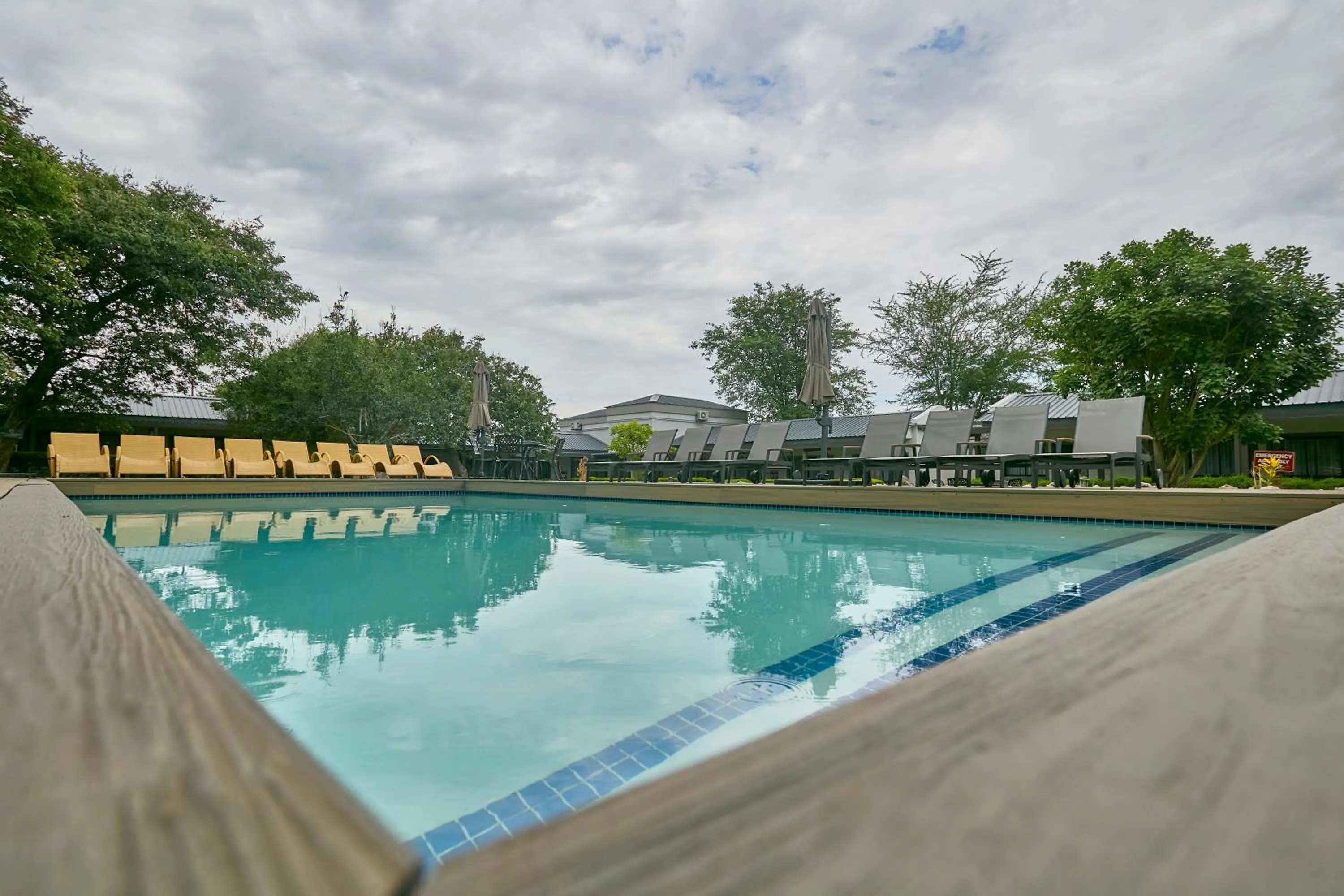 Swimming pool in Travelodge Kasane