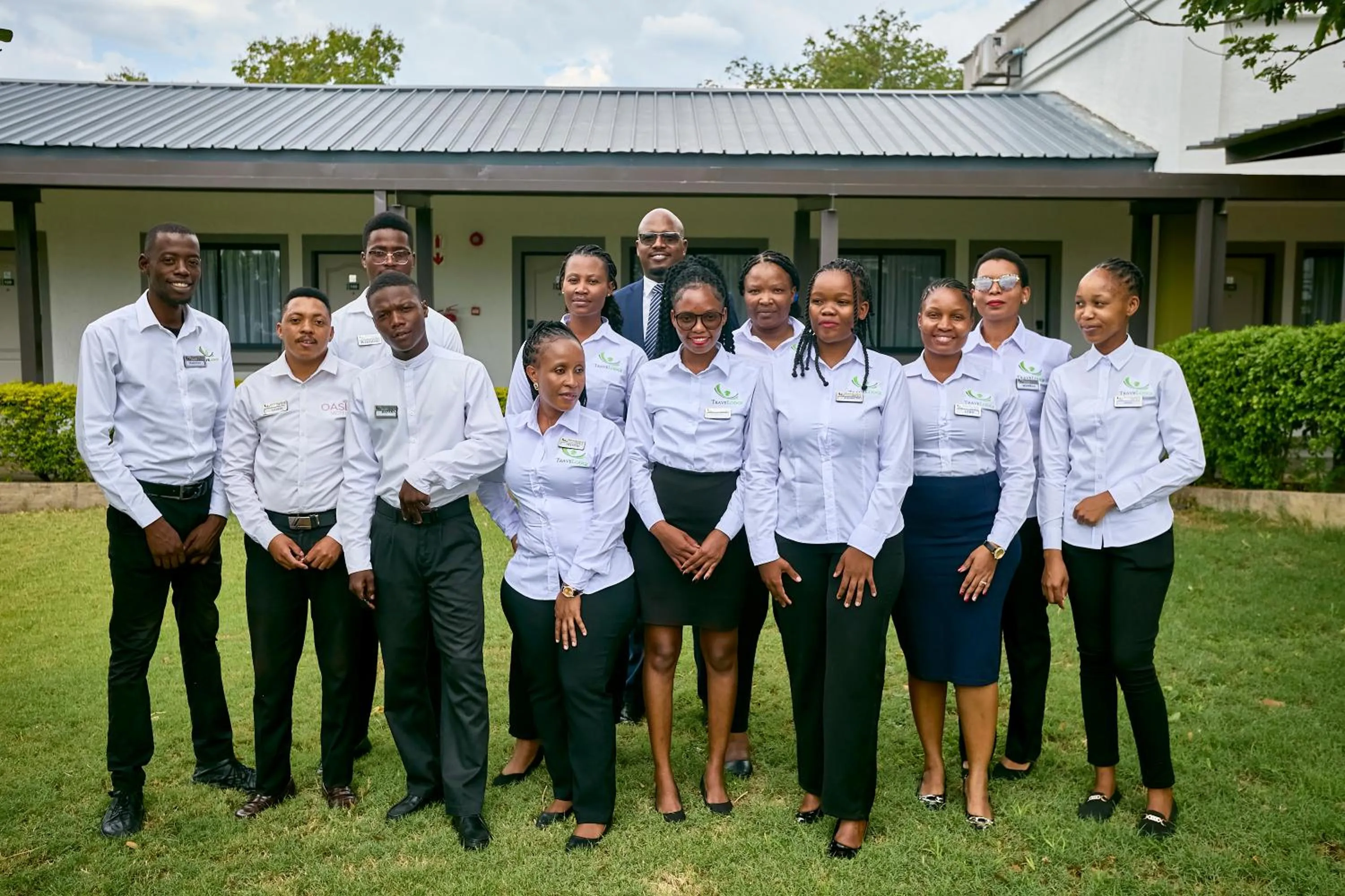 Staff in Travelodge Kasane