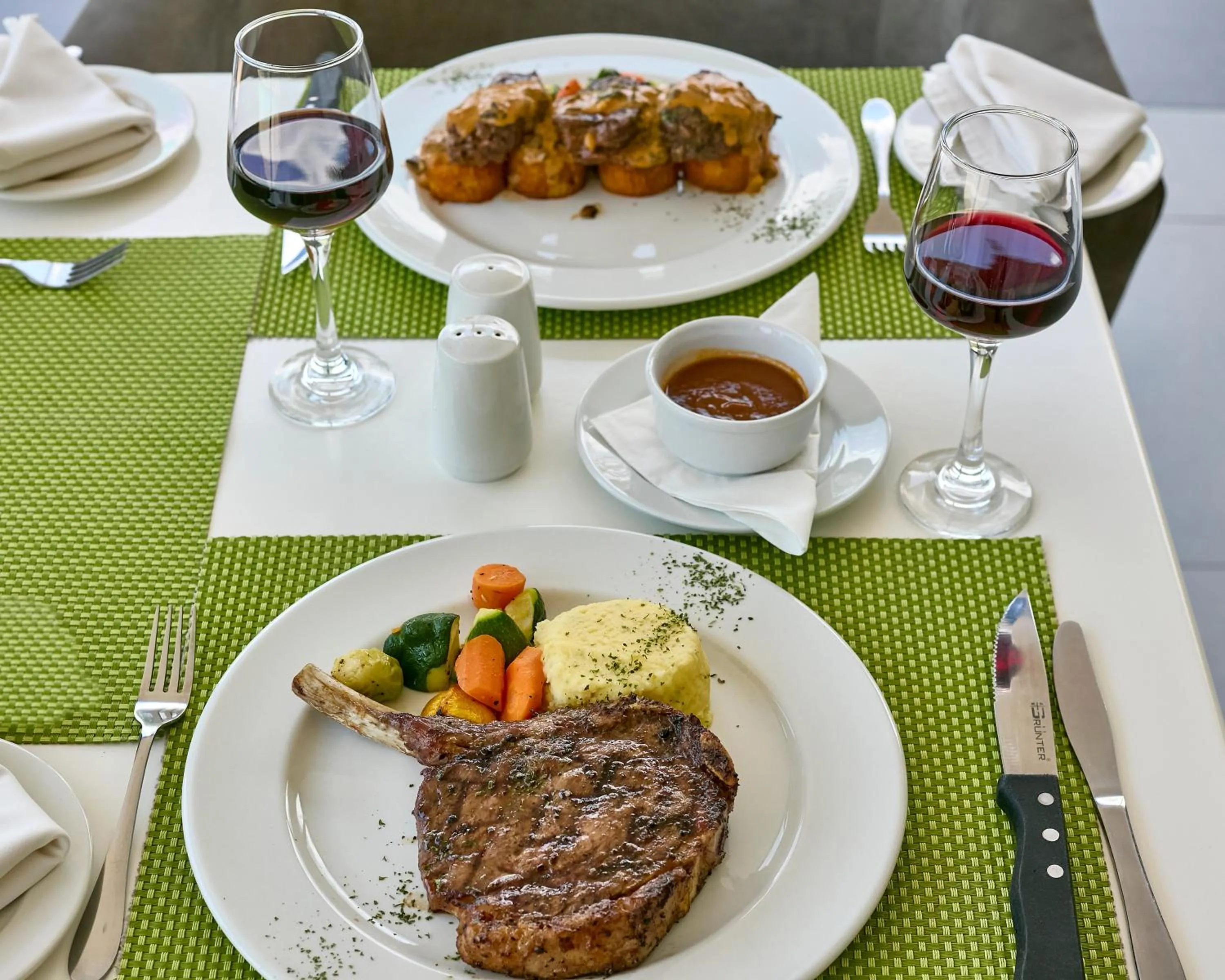 Food close-up in Travelodge Kasane