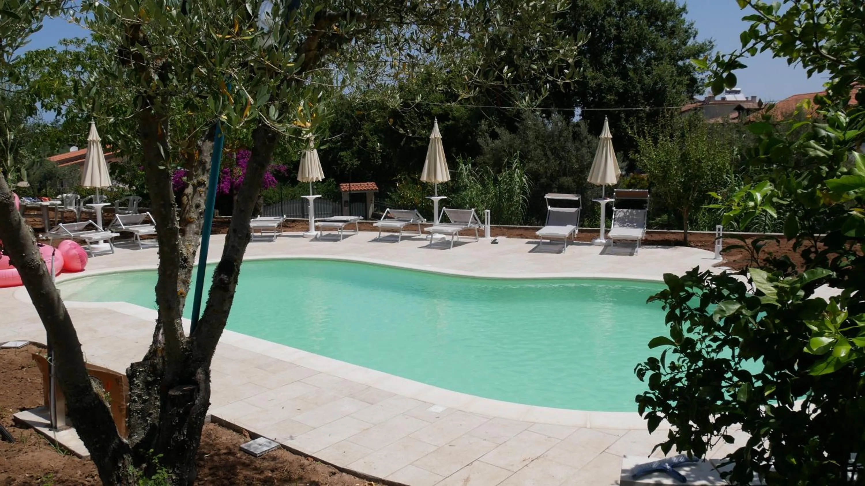 Swimming pool in B & B Korello