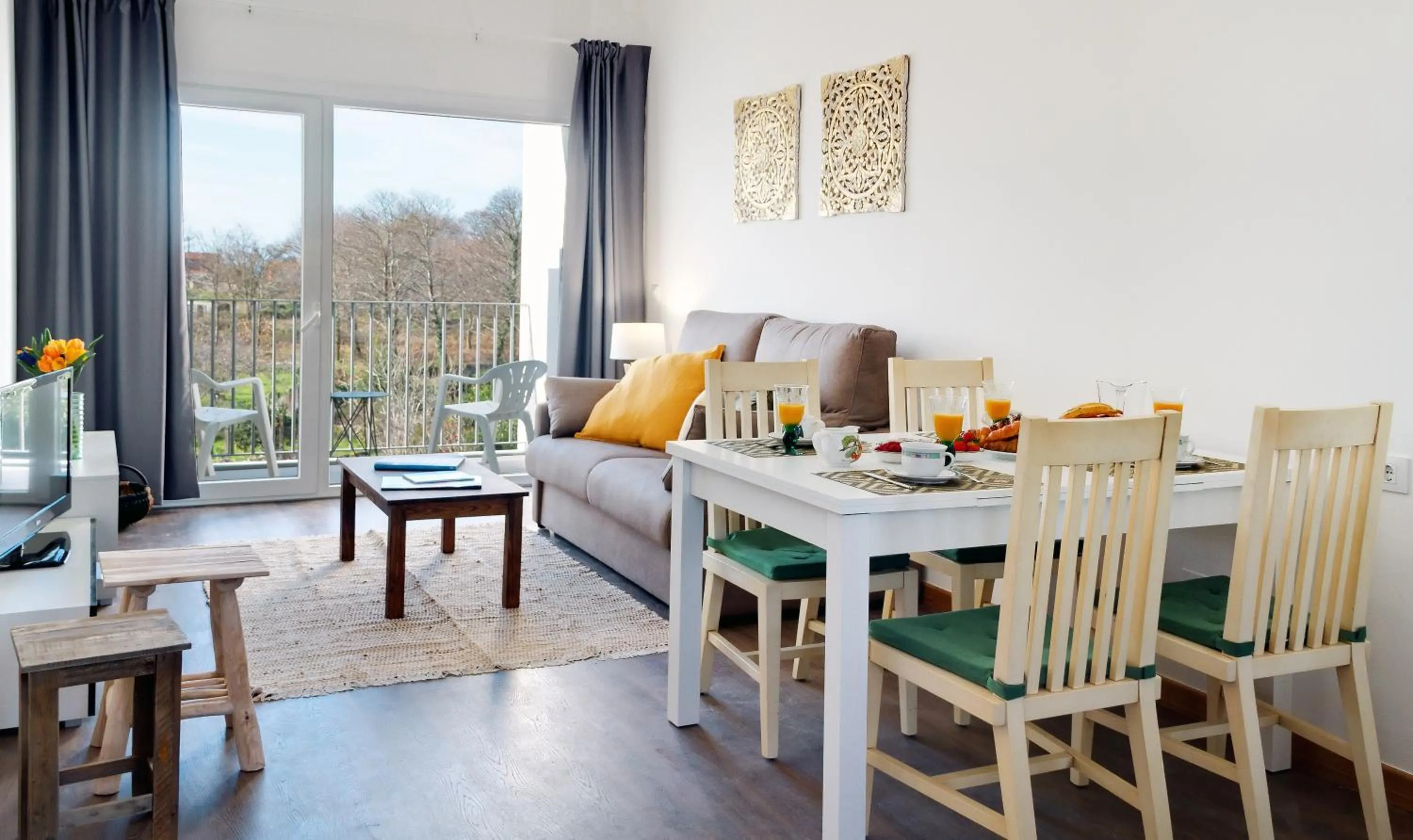 Living room in Duerming O Casal da Martiña