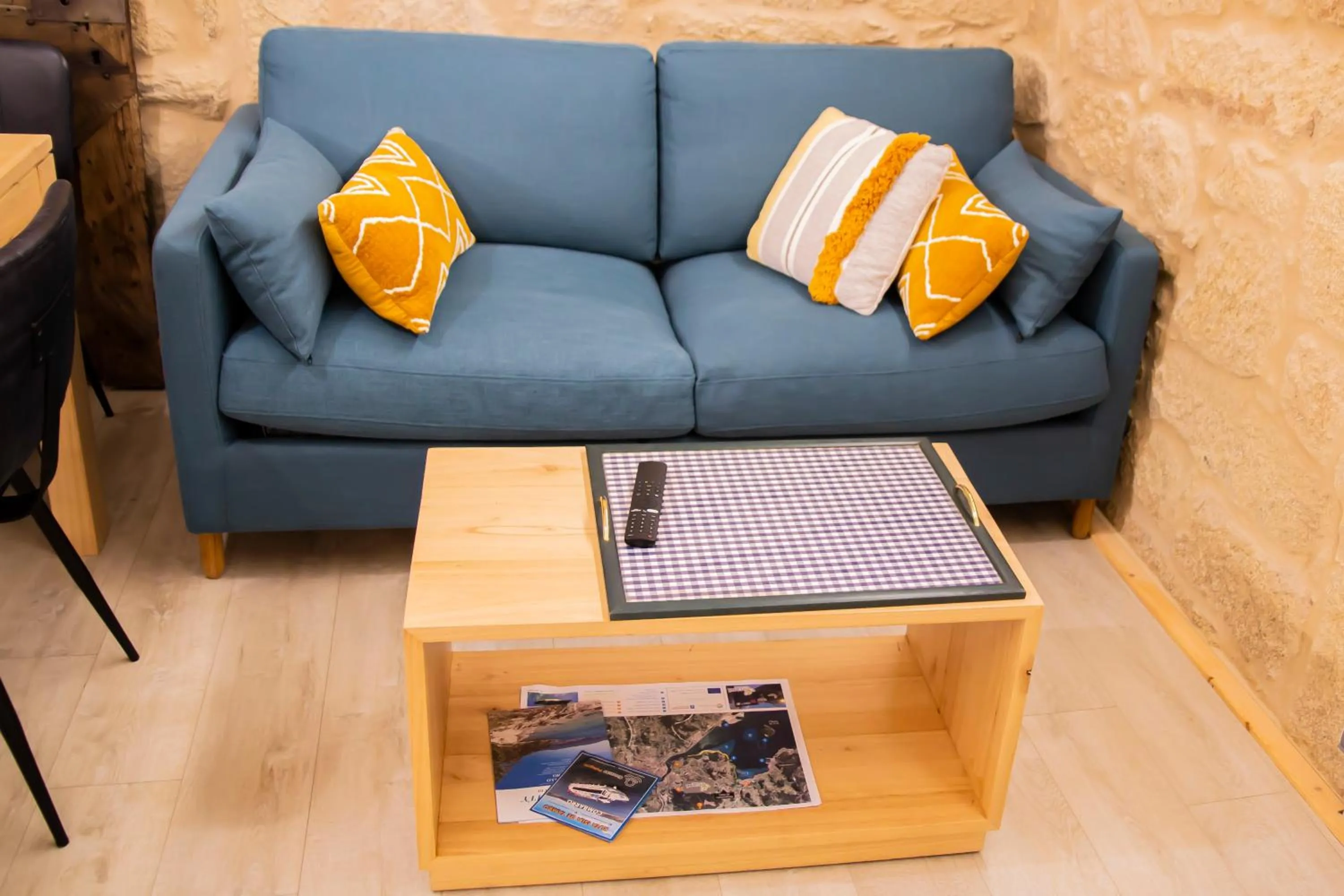 Living room in Duerming O Casal da Martiña