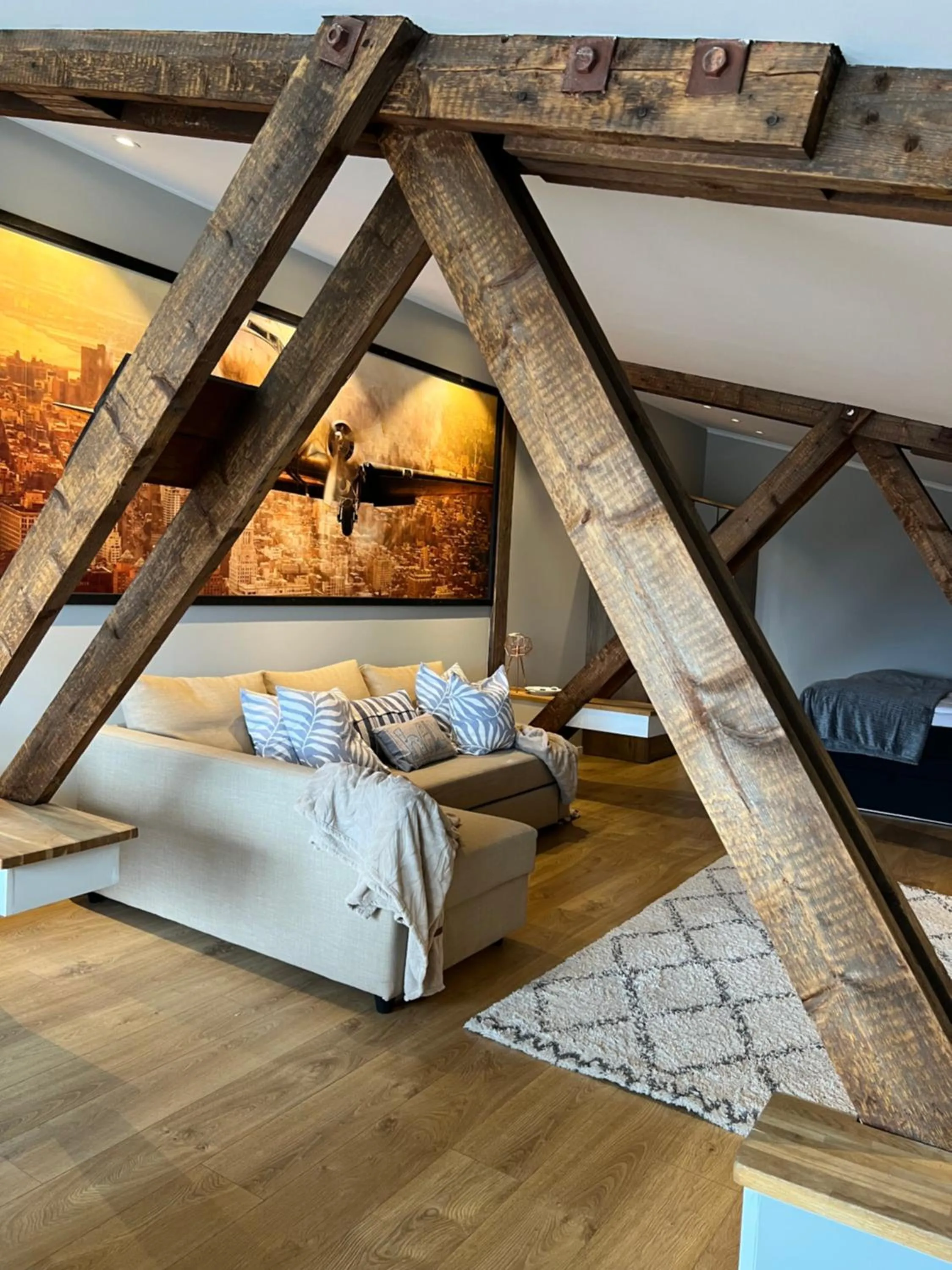 Bed in La Mare Resort