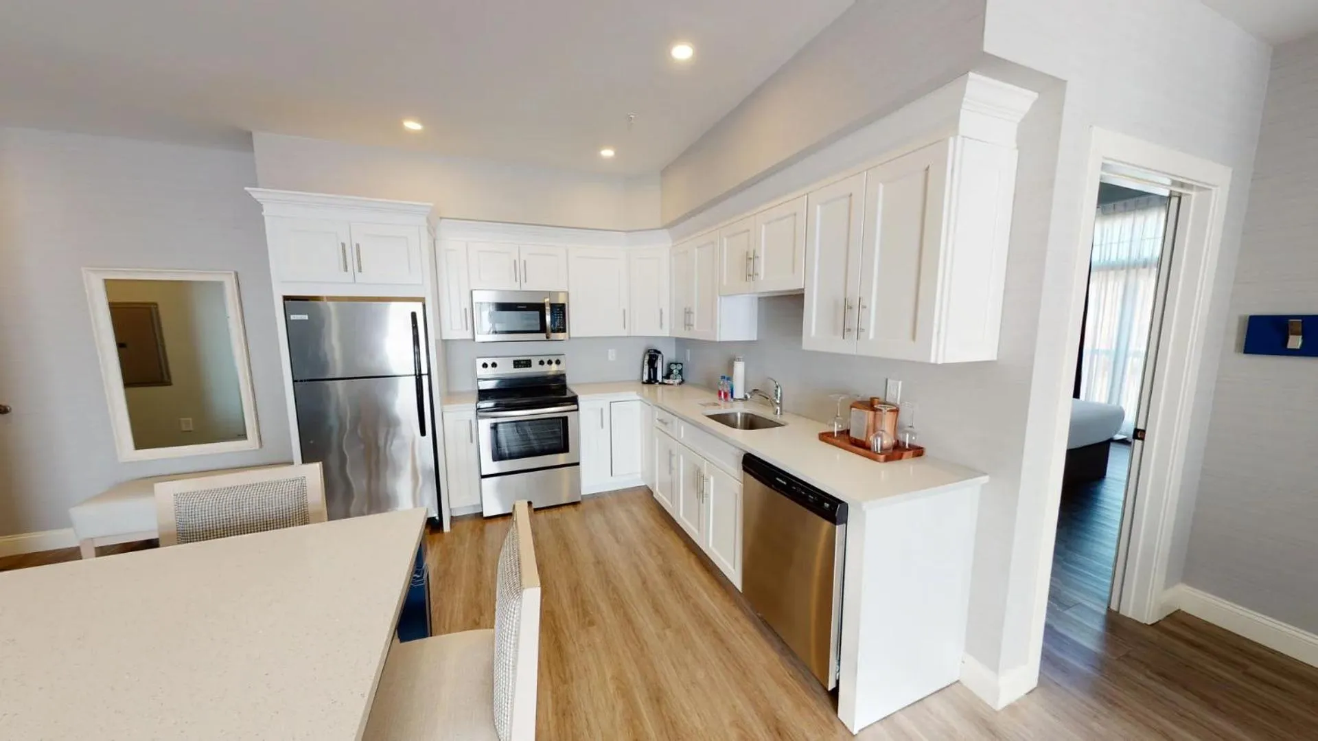 Kitchen or kitchenette in Hotel LBI