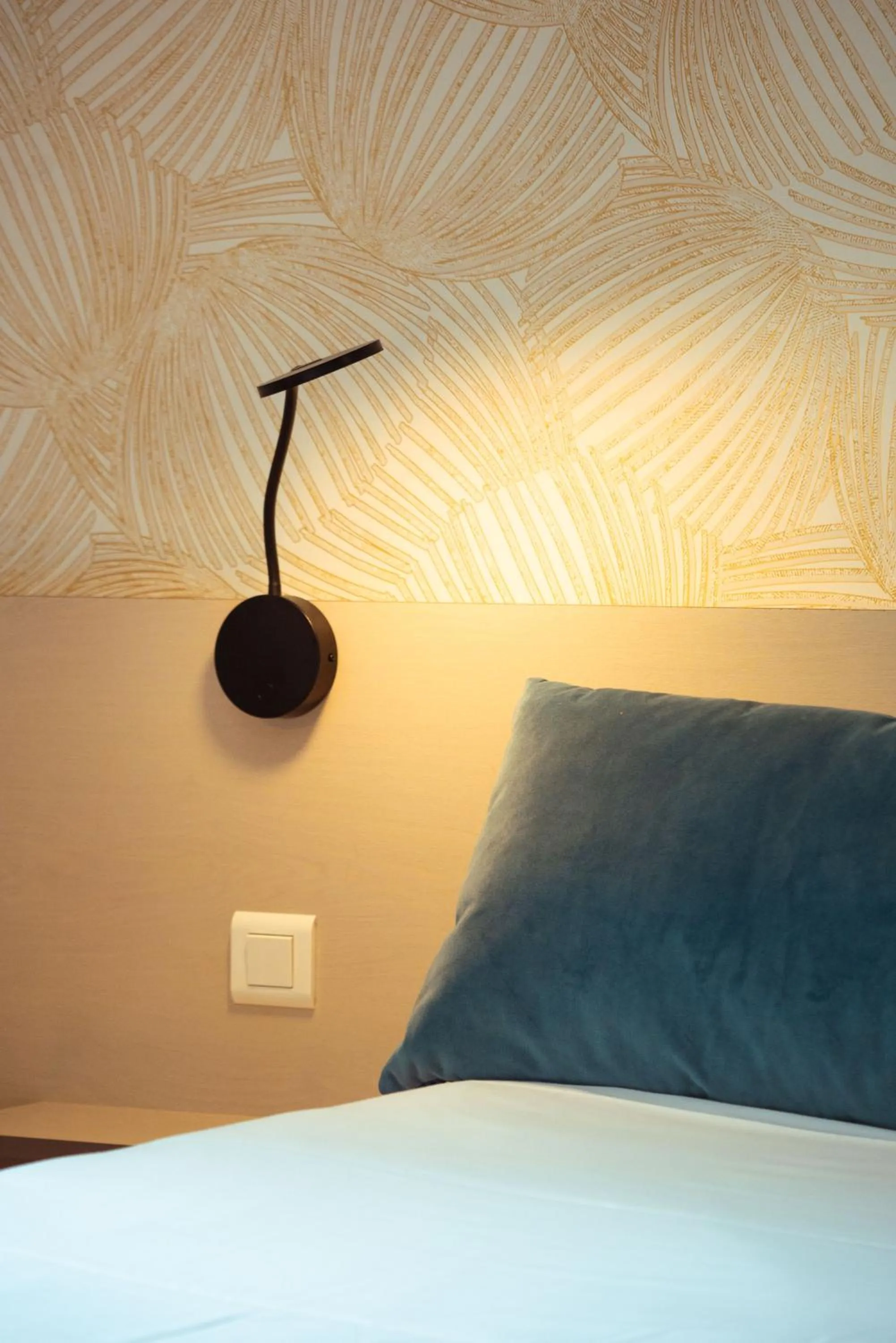 Bed in Grand Hôtel du Parc