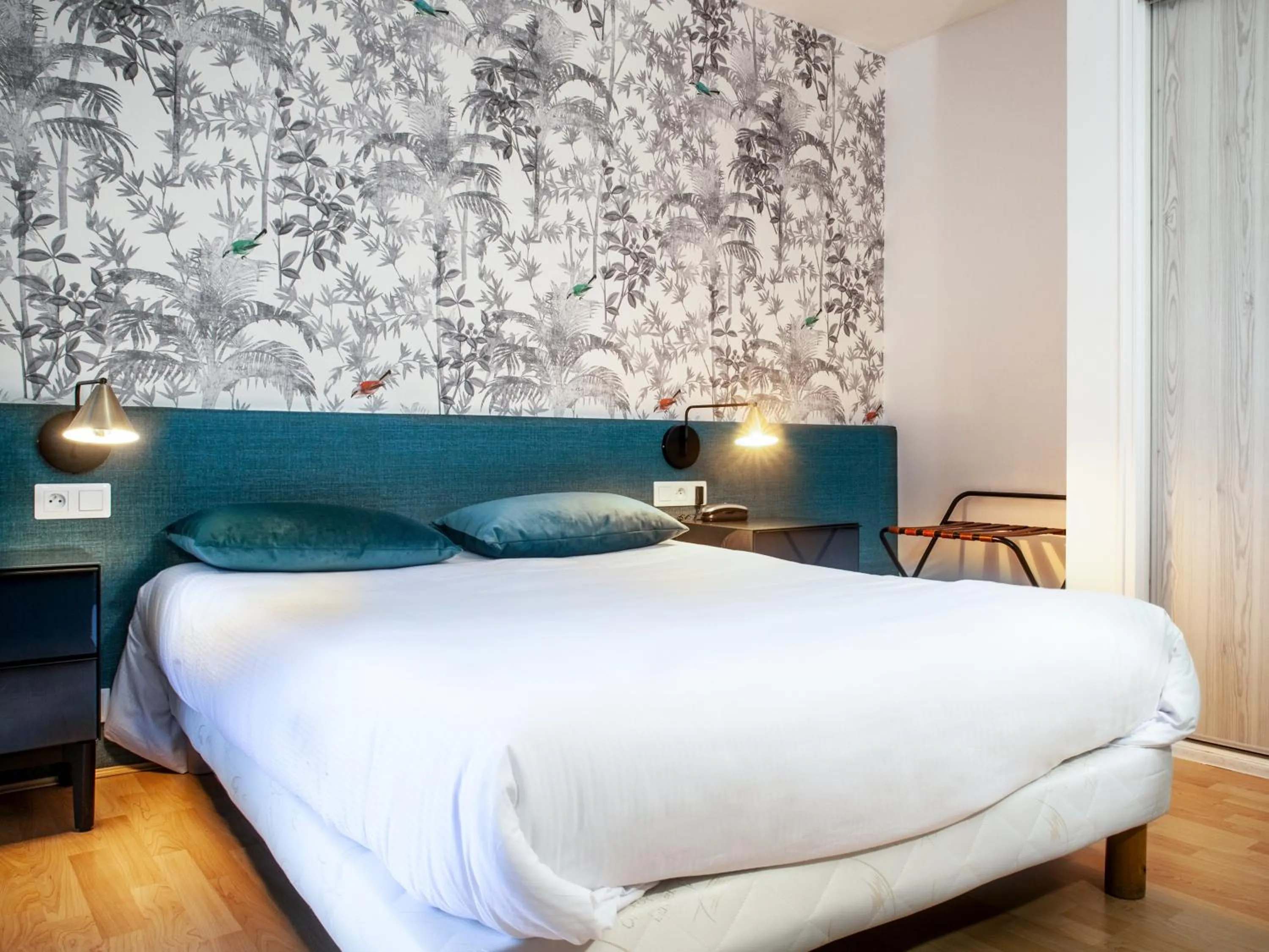 Bed in Grand Hôtel du Parc