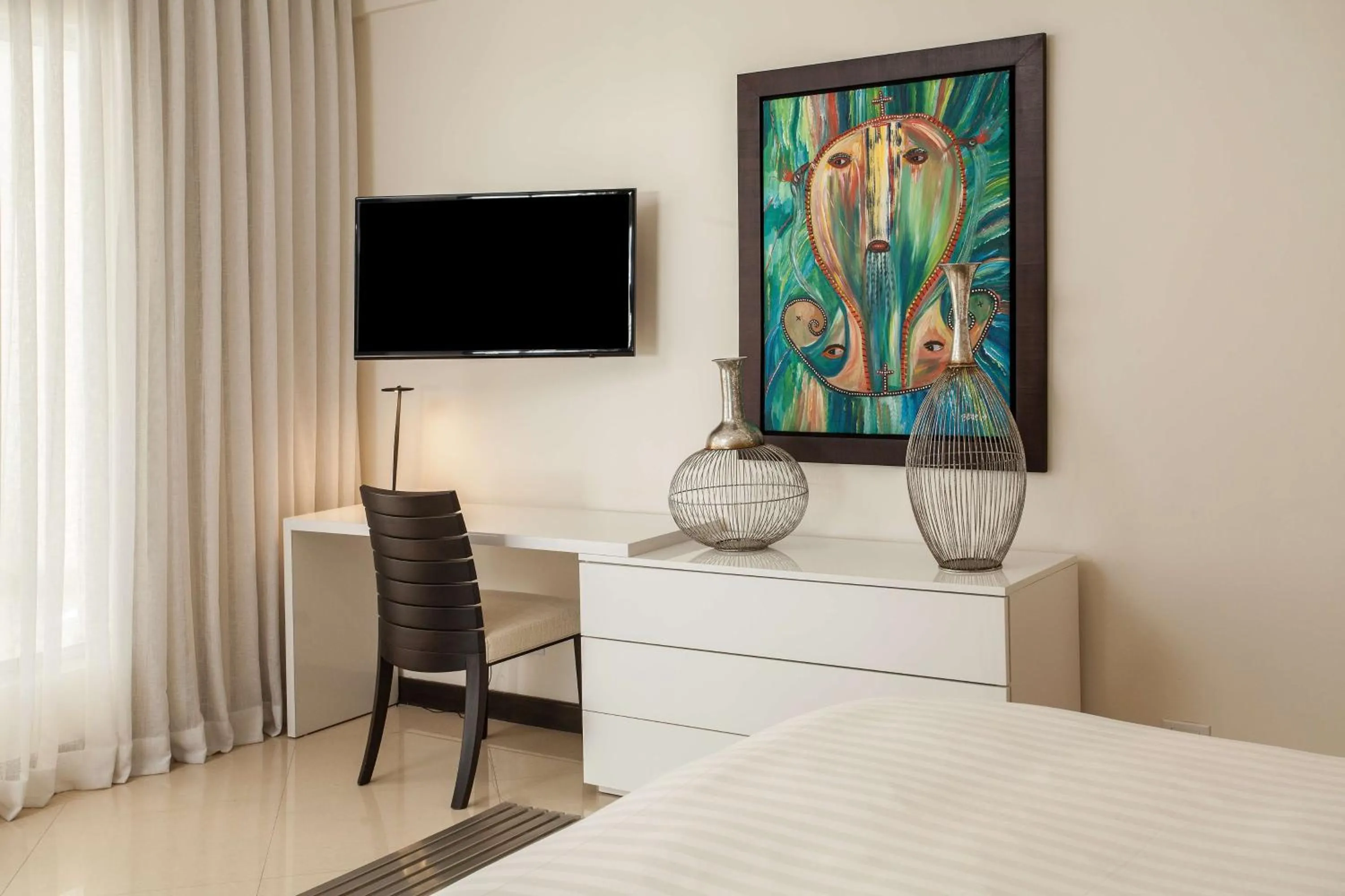 Photo of the whole room, Bed in El Rancho Haiti