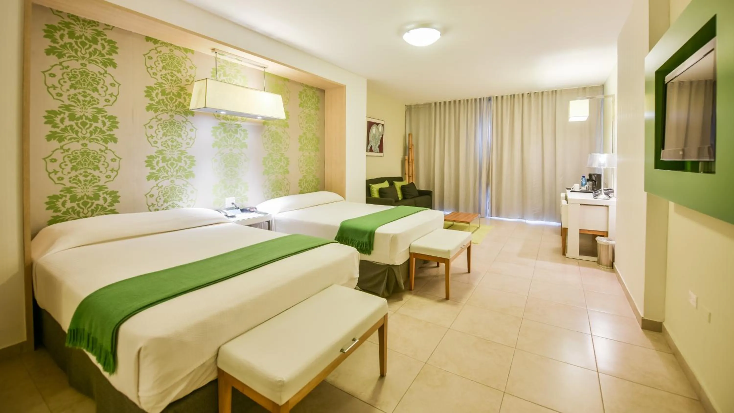 Bed in El Rancho Haiti