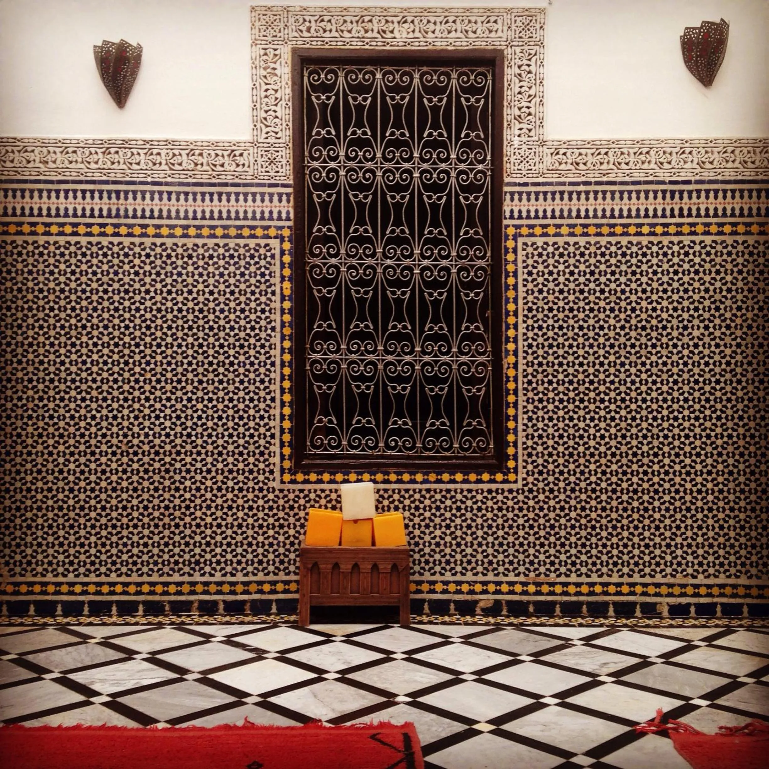 Patio in Riad Tizwa Fes