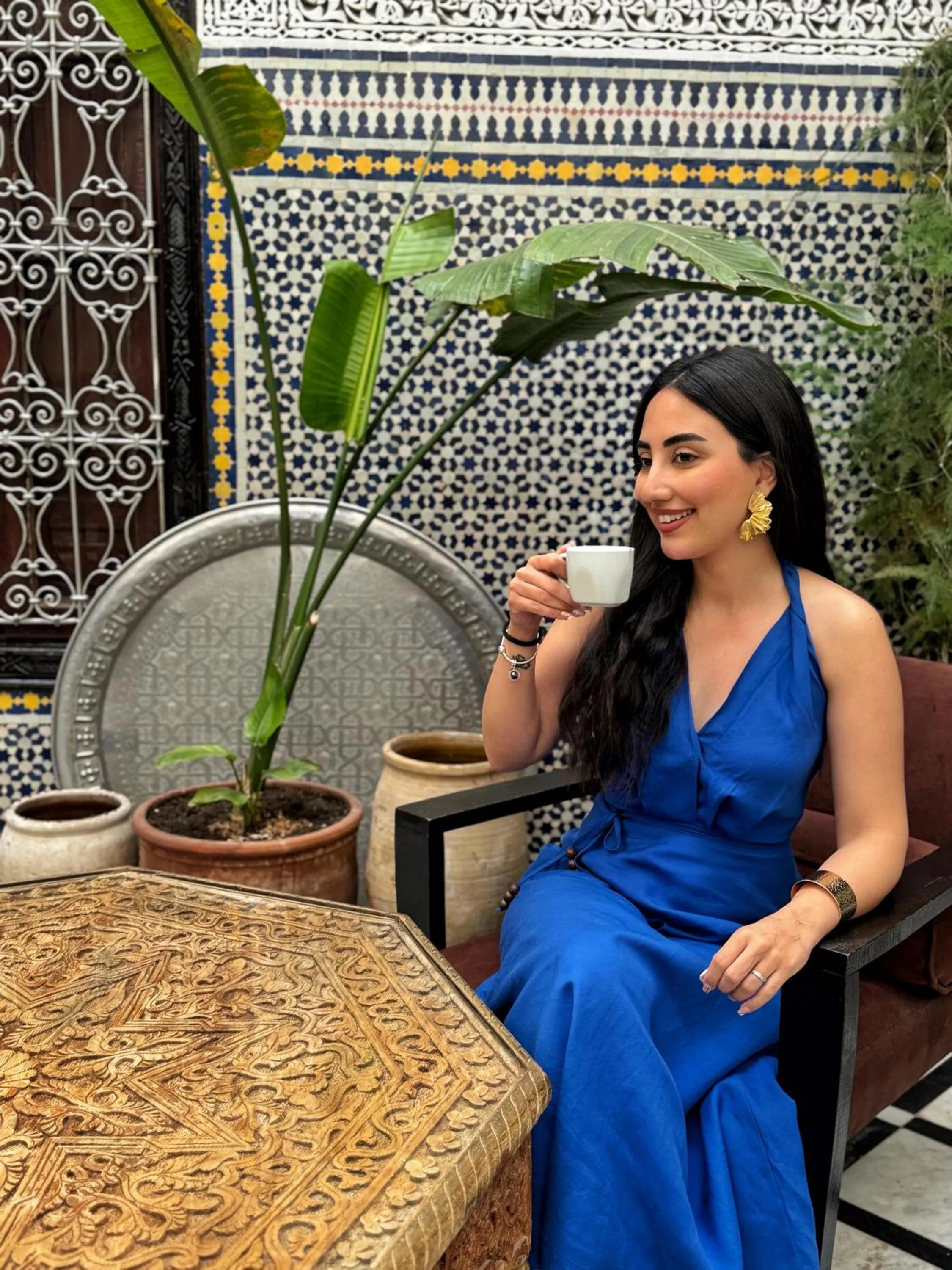 Food and drinks in Riad Tizwa Fes