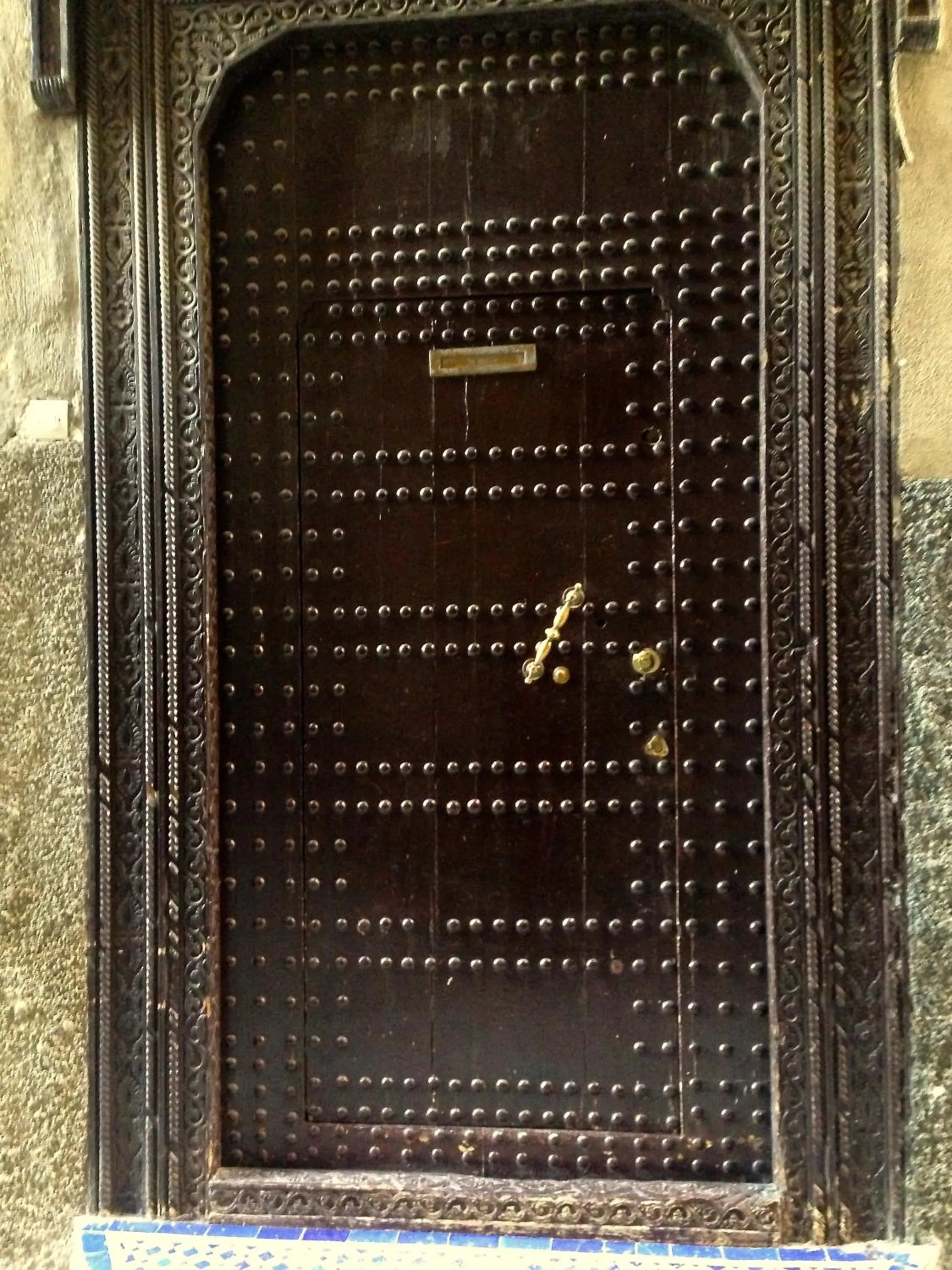 Facade/entrance in Riad Tizwa Fes