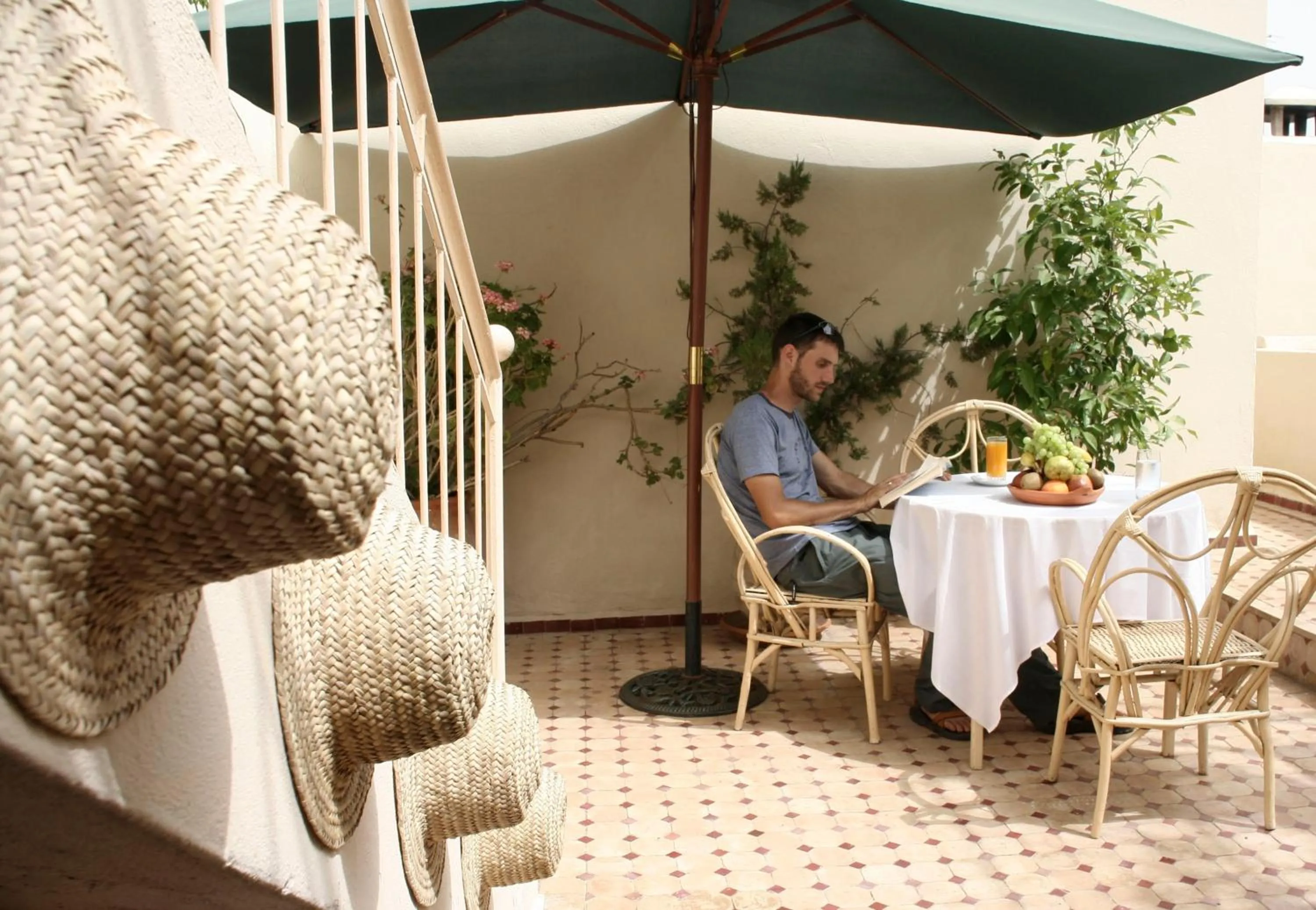 Patio in Riad Tizwa Fes