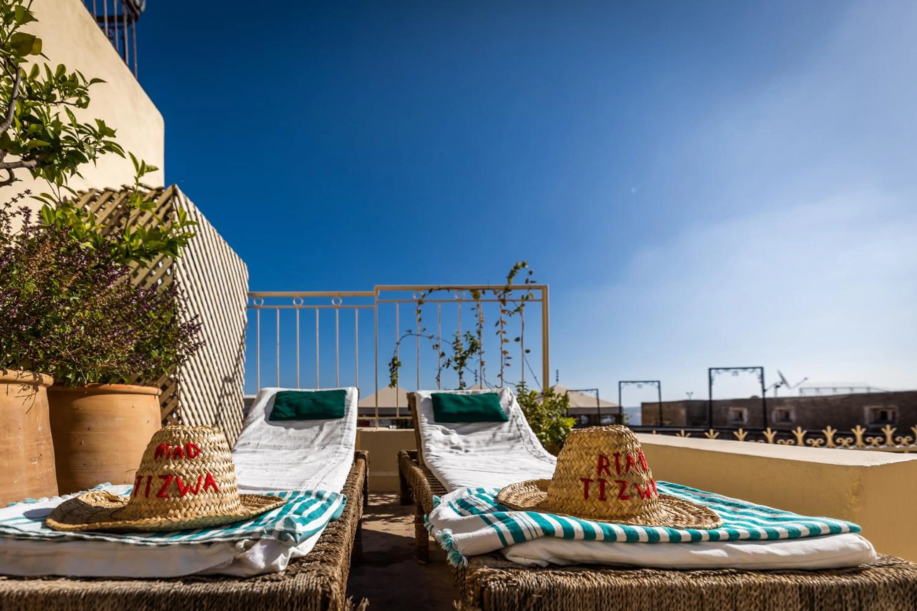 Patio in Riad Tizwa Fes