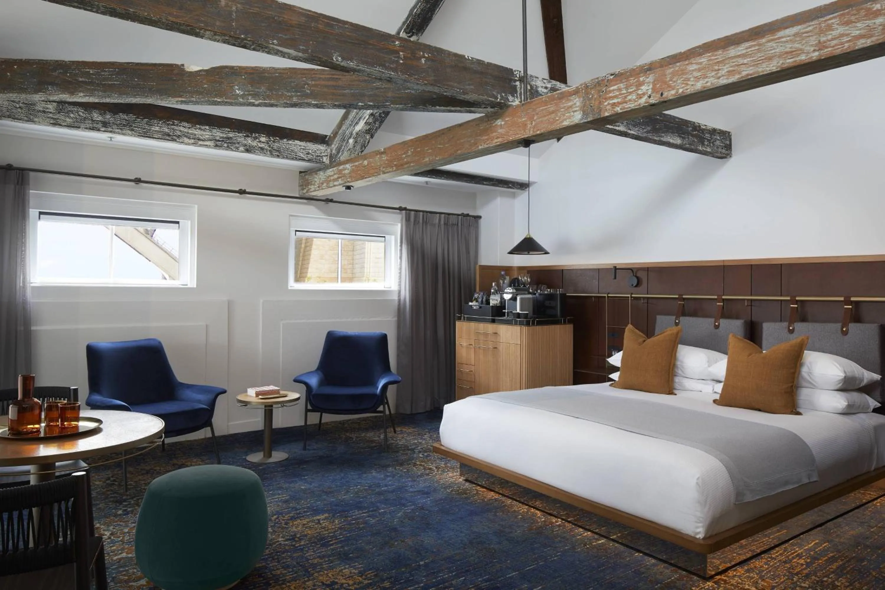 Photo of the whole room, Bed in Pier One Sydney Harbour, Autograph Collection