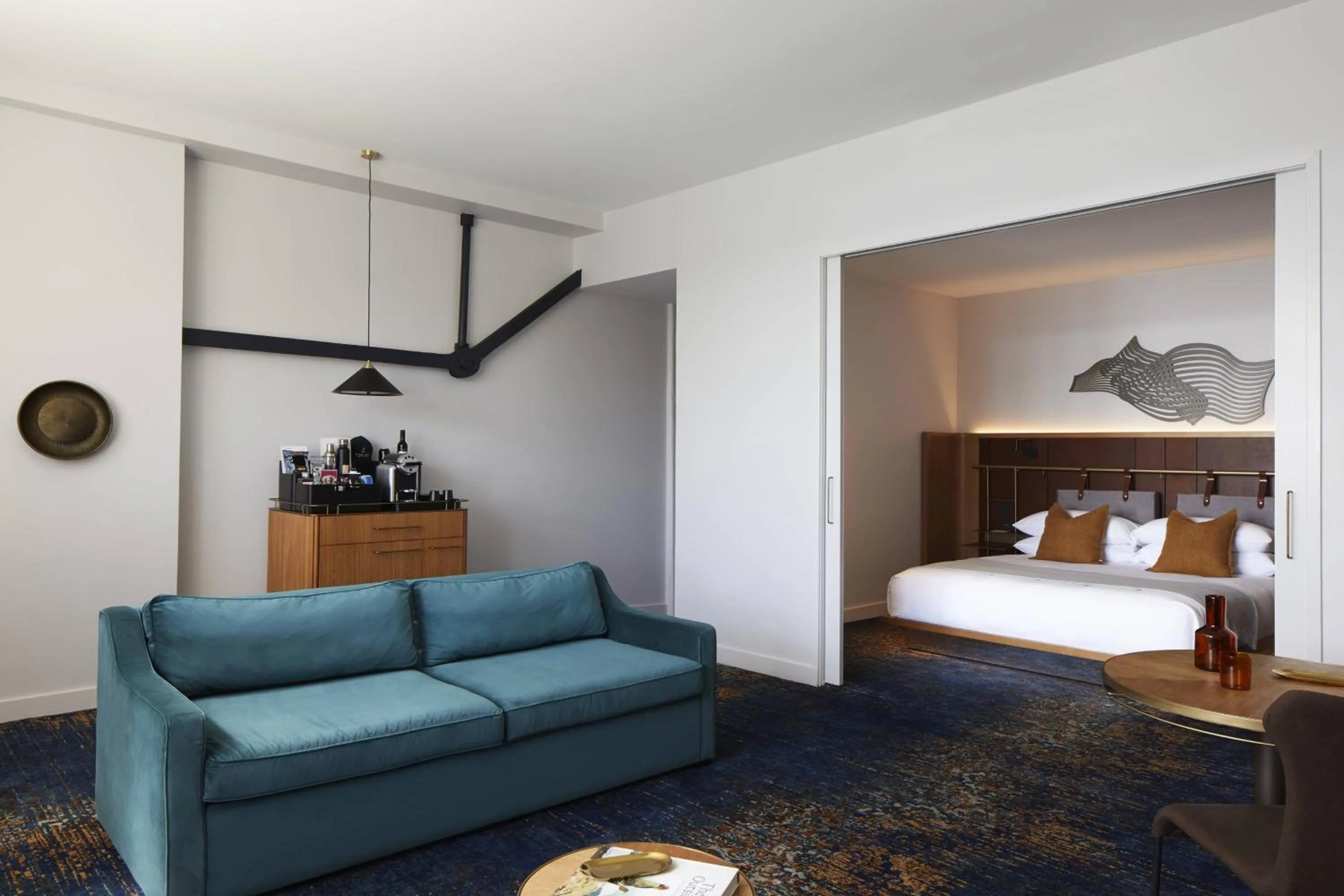 Photo of the whole room, Bed in Pier One Sydney Harbour, Autograph Collection