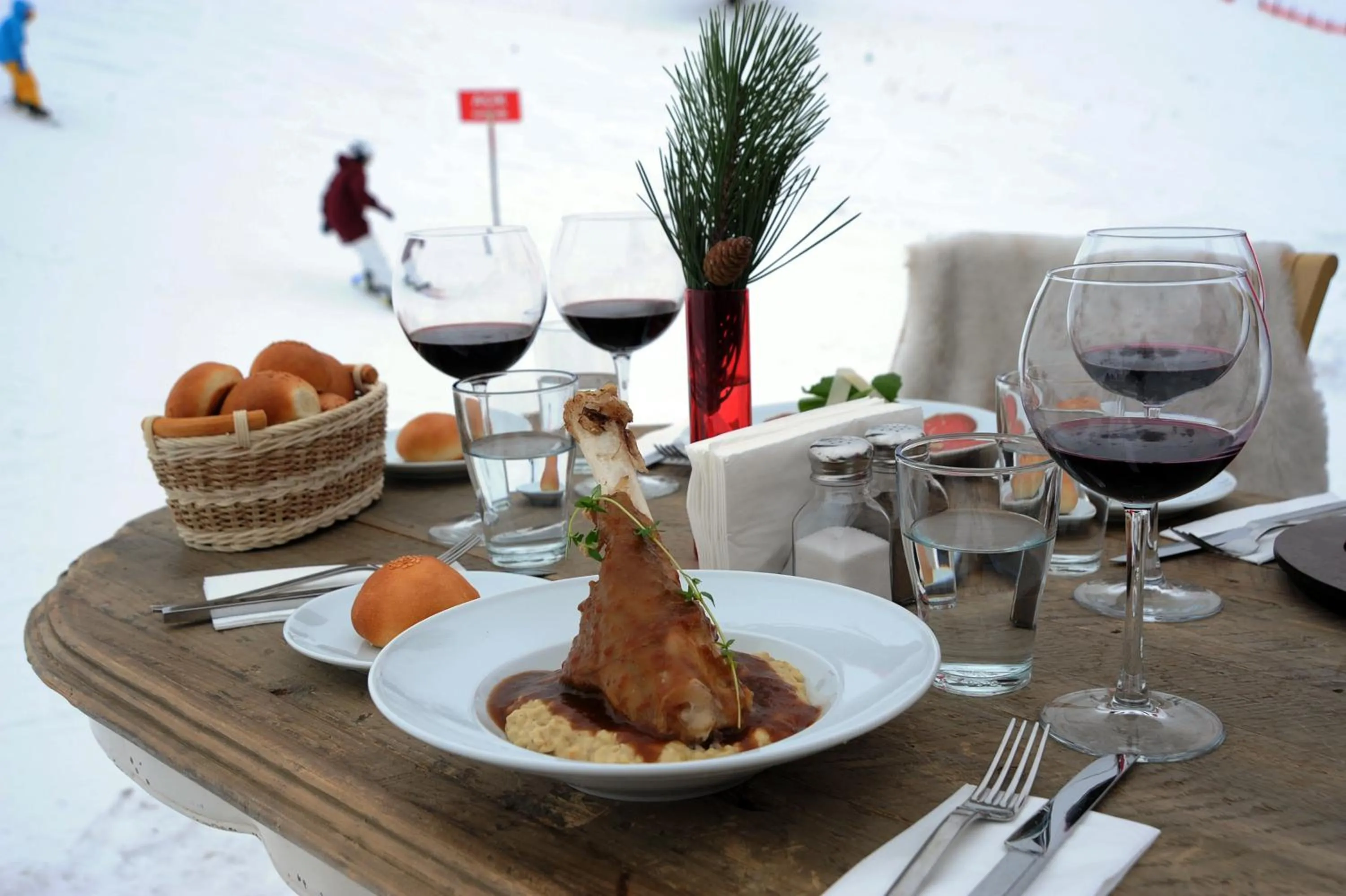 Food in Kaya Palazzo Ski & Mountain Resort