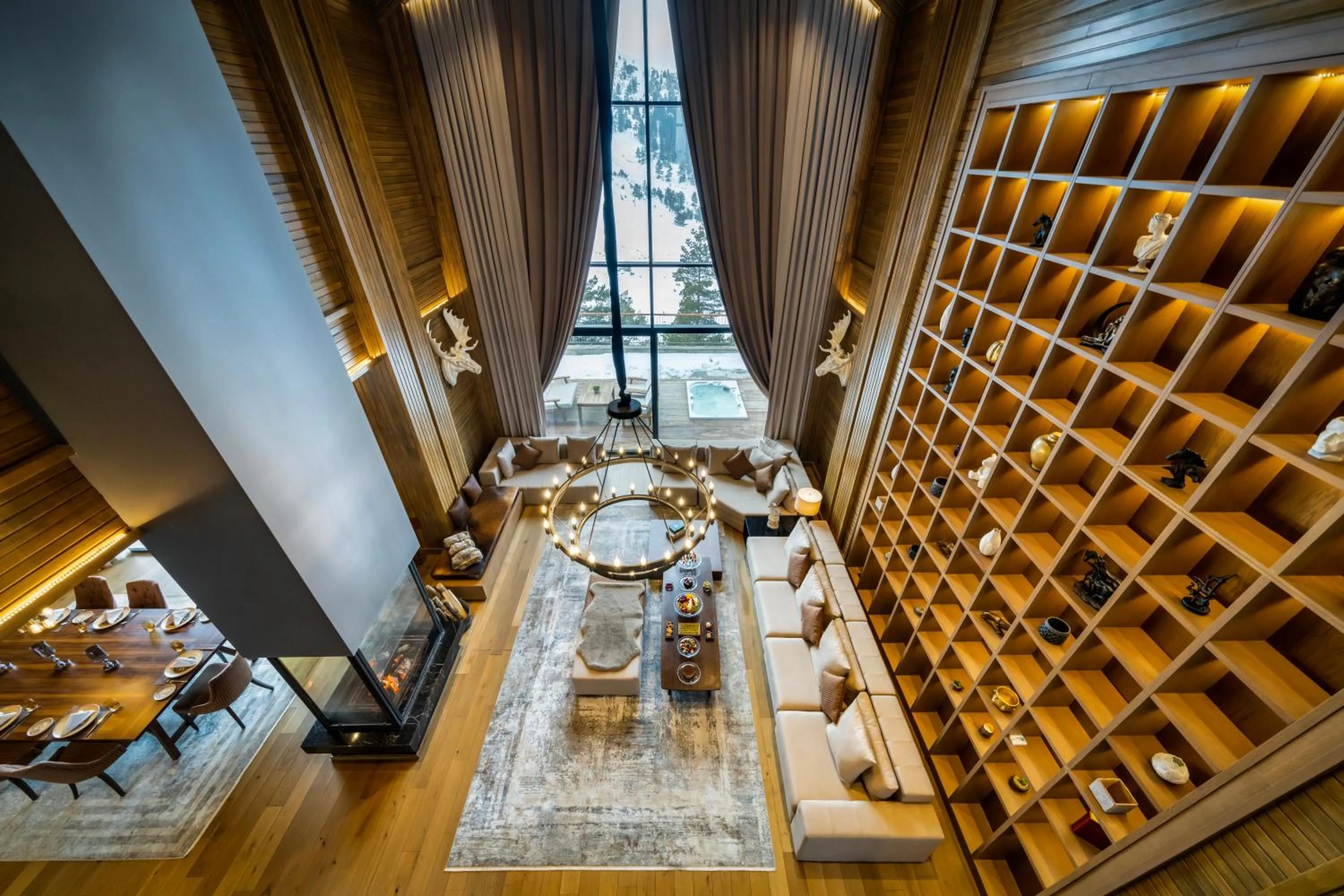 Living room in Kaya Palazzo Ski & Mountain Resort